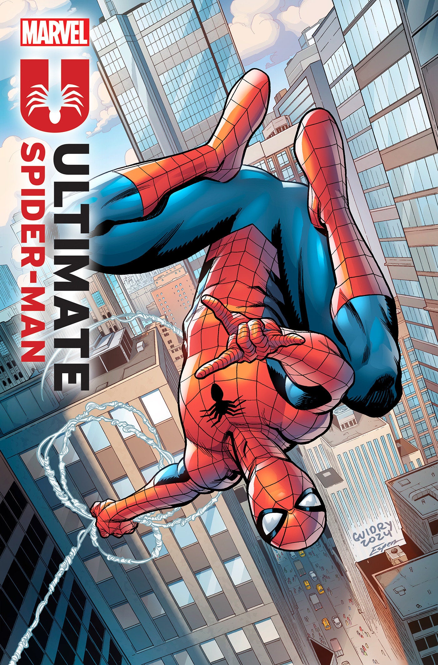 ULTIMATE SPIDER-MAN #13 GAVIN GUIDRY VARIANT - Release Date: 1/22/25