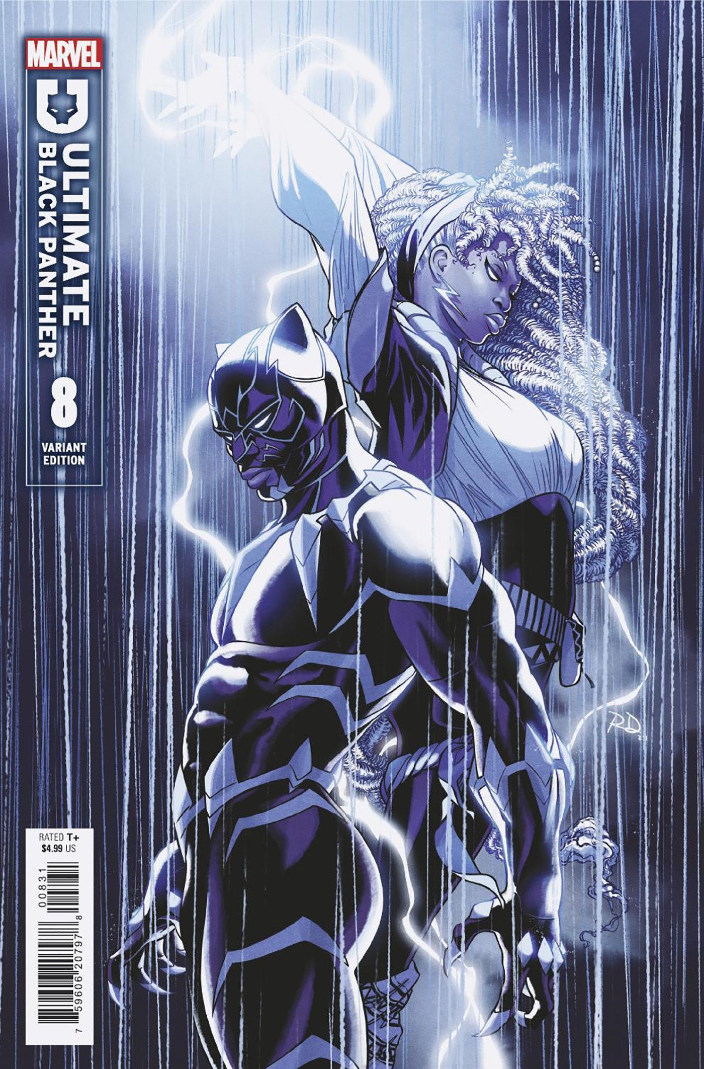 ULTIMATE BLACK PANTHER #8 RUSSELL DAUTERMAN VARIANT - Release Date: 9/11/24
