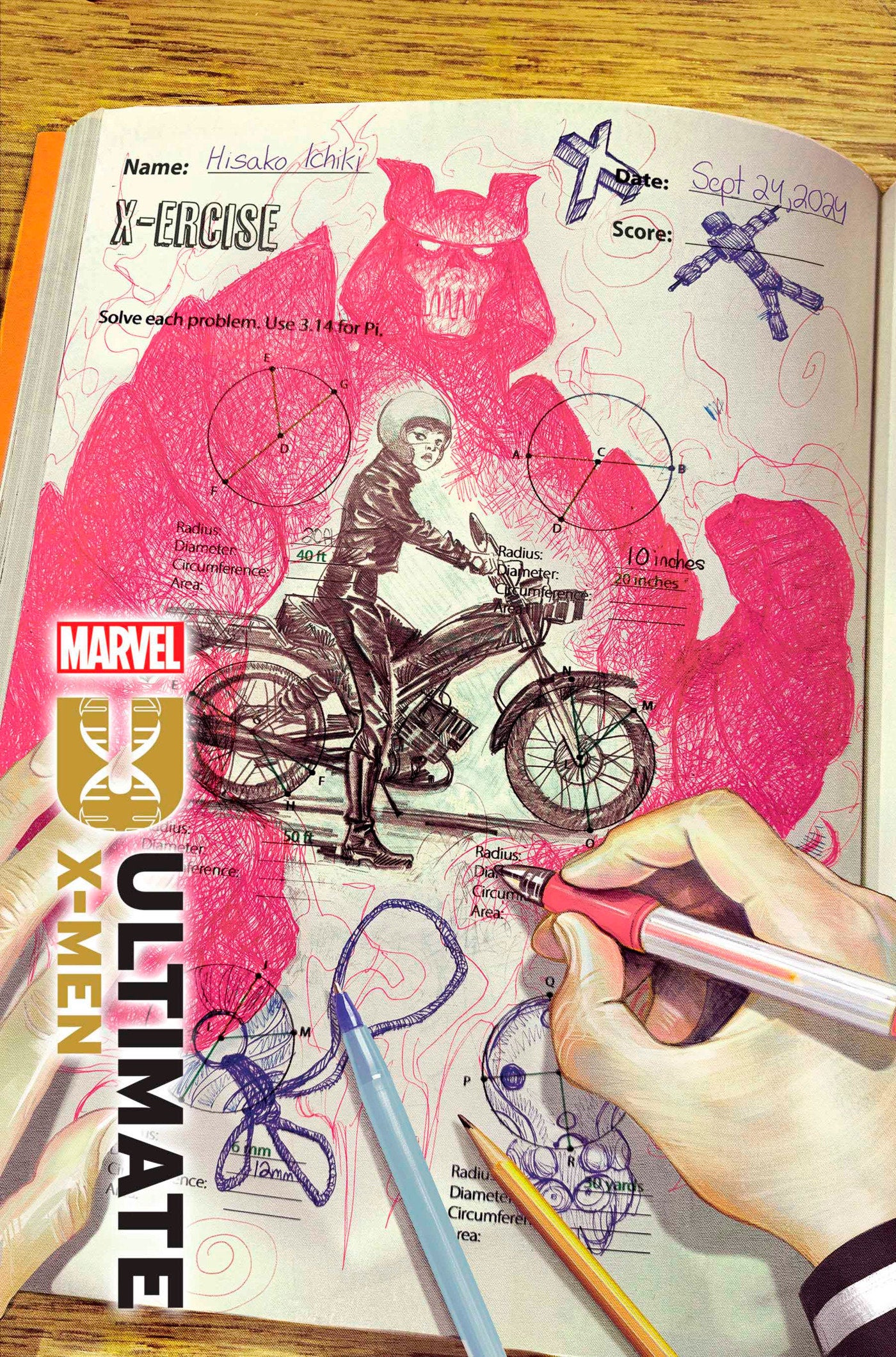ULTIMATE X-MEN #7 MIKE DEL MUNDO VARIANT - Release Date: 9/18/24
