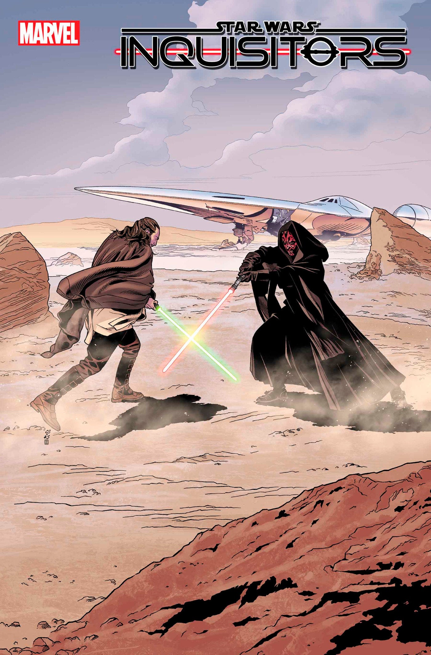 STAR WARS: INQUISITORS #2 CHRIS SPROUSE THE PHANTOM MENACE 25TH ANNIVERSARY VARIANT -Releases: 8/7/24