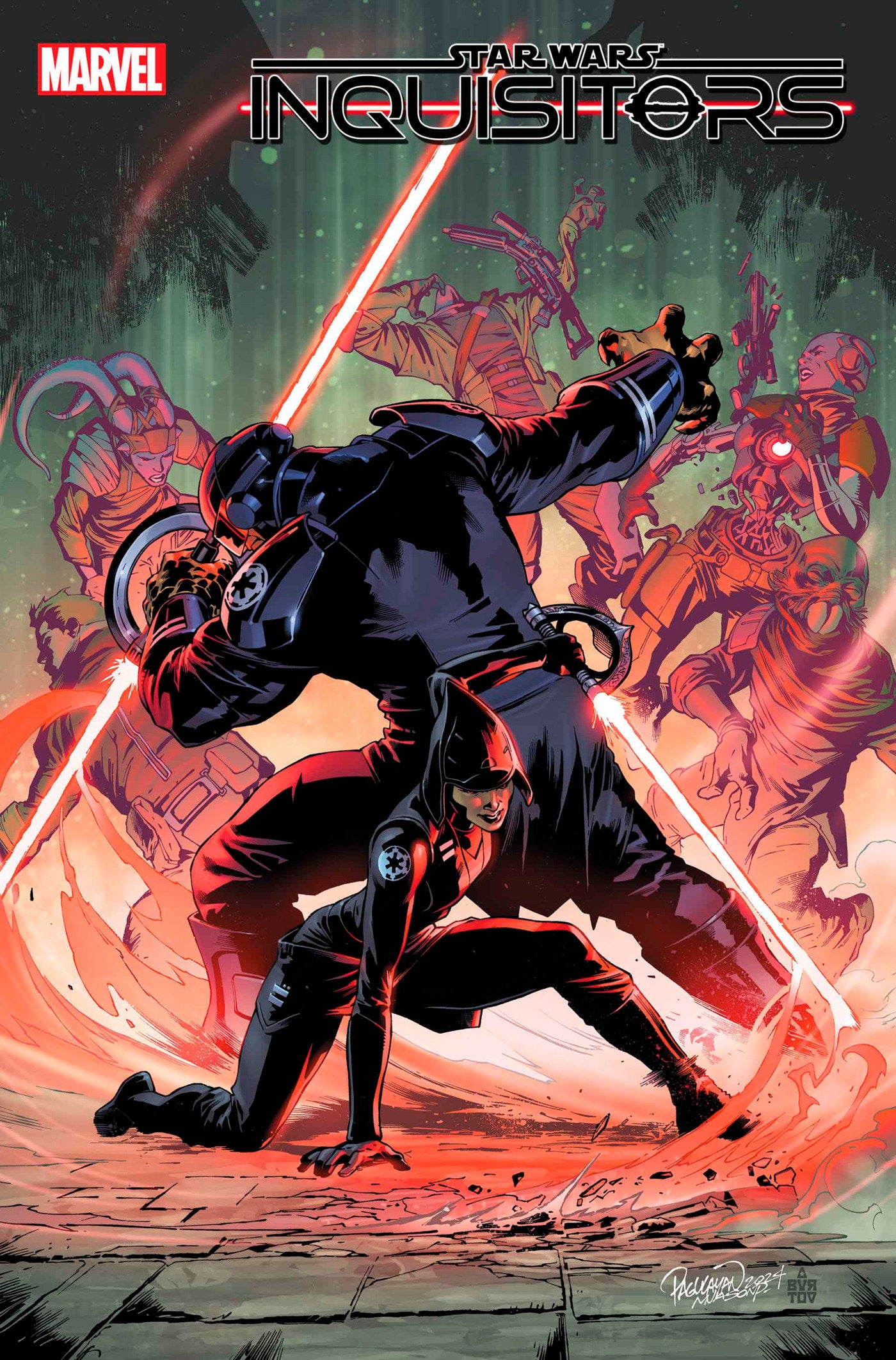 STAR WARS: INQUISITORS #3 CARLO PAGULAYAN VARIANT - Release Date: 9/11/24