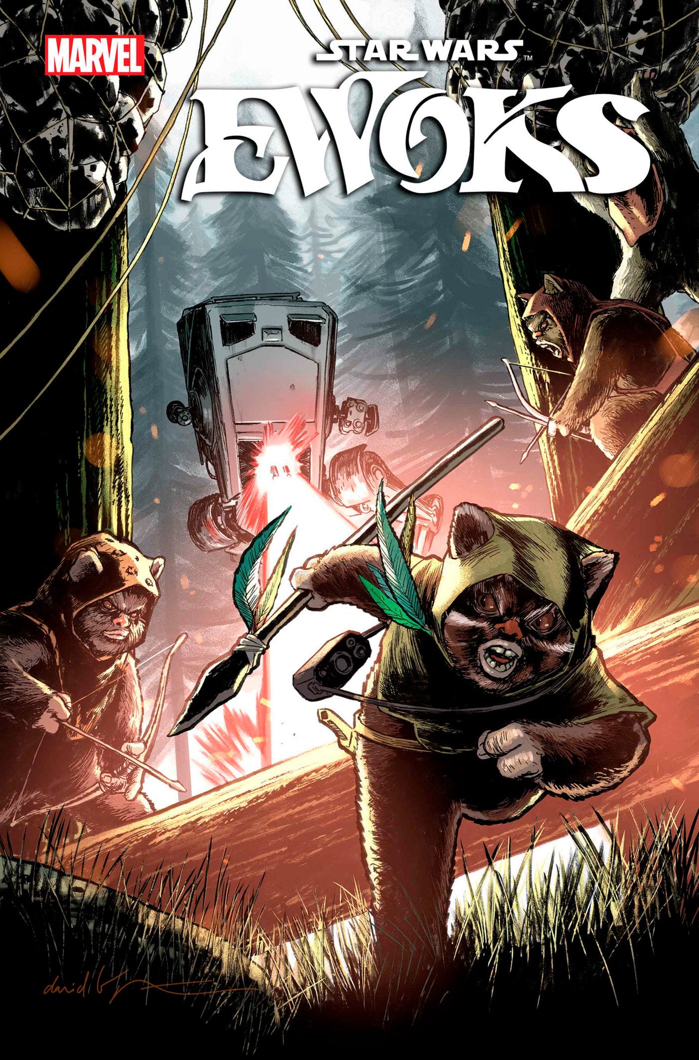 STAR WARS: EWOKS #1 DAVID LOPEZ VARIANT - Release Date: 10/9/24