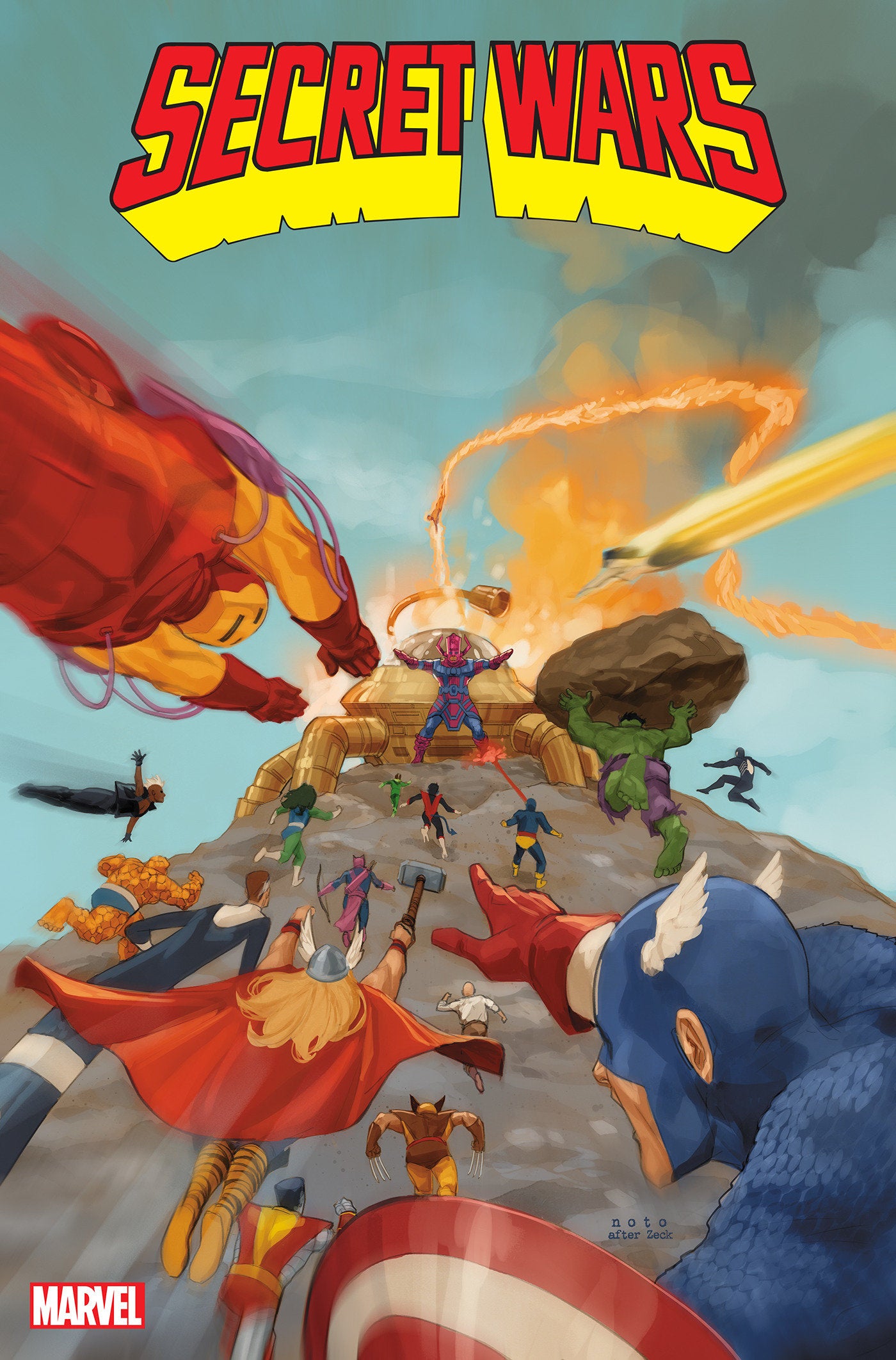 1:25 MARVEL SUPER HEROES SECRET WARS #9 FACSIMILE EDITION PHIL NOTO VARIANT, - Release Date: 9/4/24