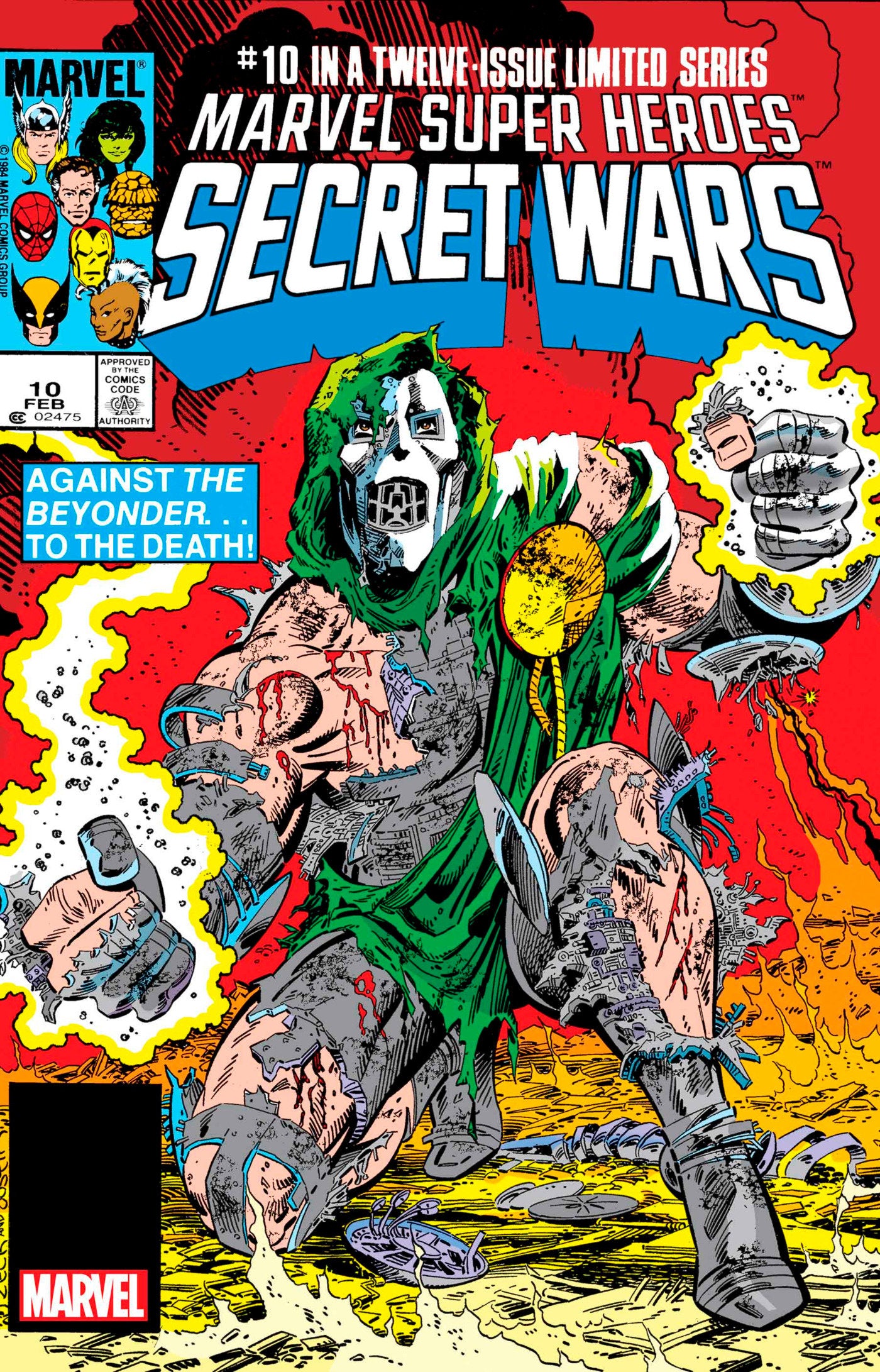 MARVEL SUPER HEROES SECRET WARS #10 FACSIMILE EDITION - Release Date: 10/2/24