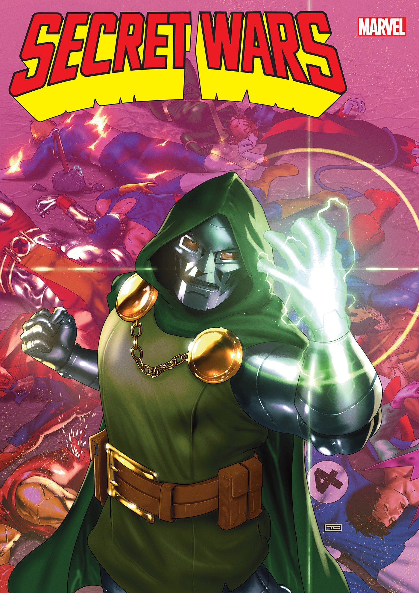 1:25 MARVEL SUPER HEROES SECRET WARS #12 FACSIMILE EDITION TAURIN CLARKE VARIANT - Release Date: 12/4/24