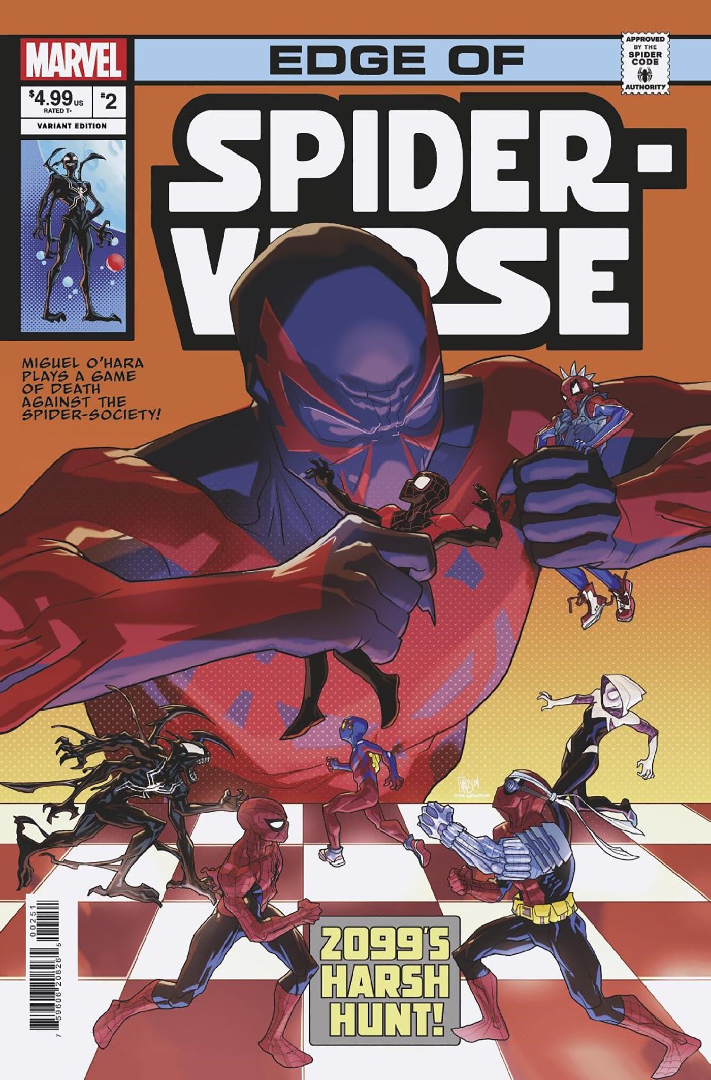 EDGE OF SPIDER-VERSE #2 PETE WOODS HOMAGE VARIANT - Release Date: 3/27/24