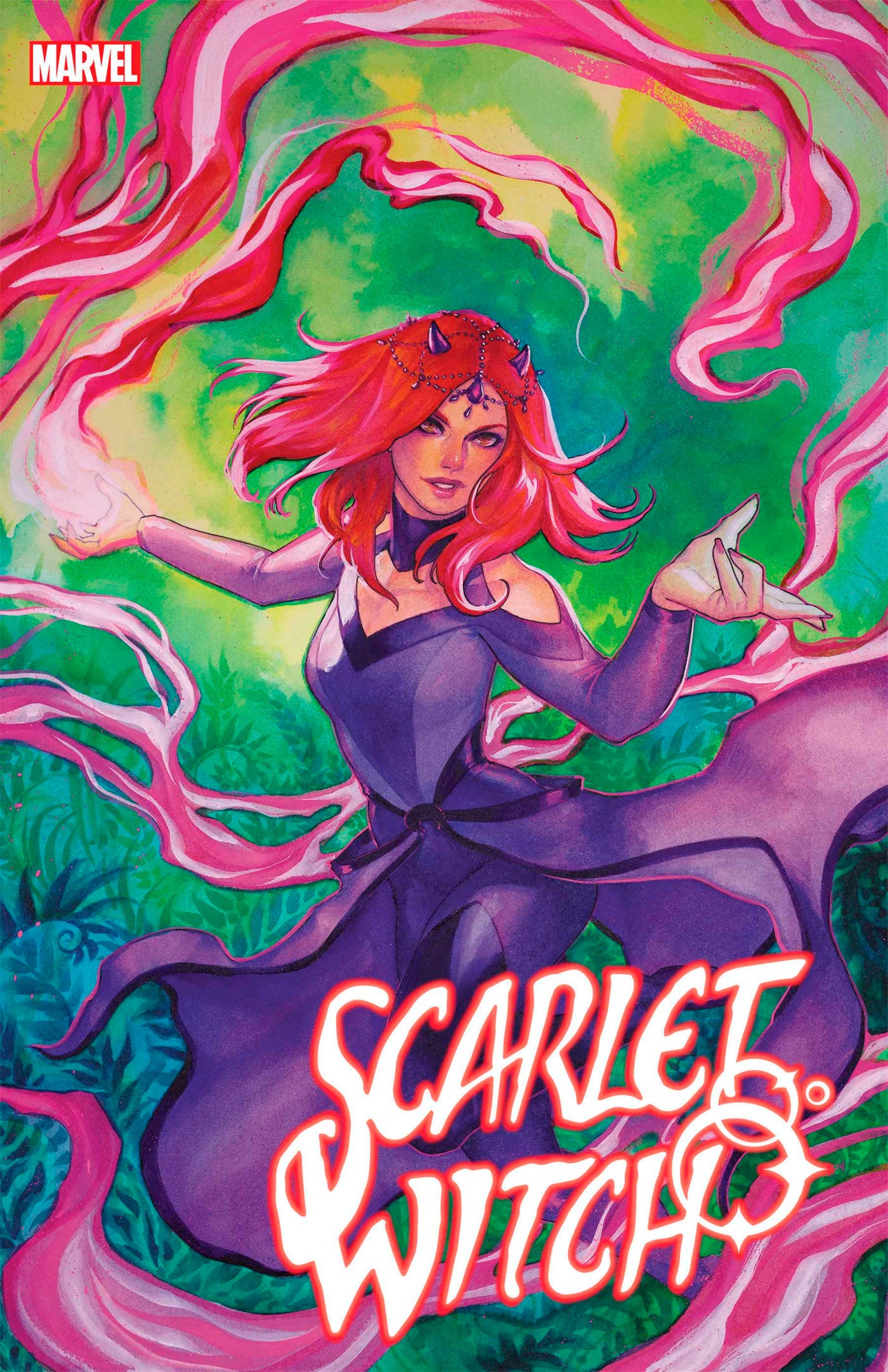 SCARLET WITCH #6 MEGHAN HETRICK FOIL VARIANT - Release Date: 11/20/24