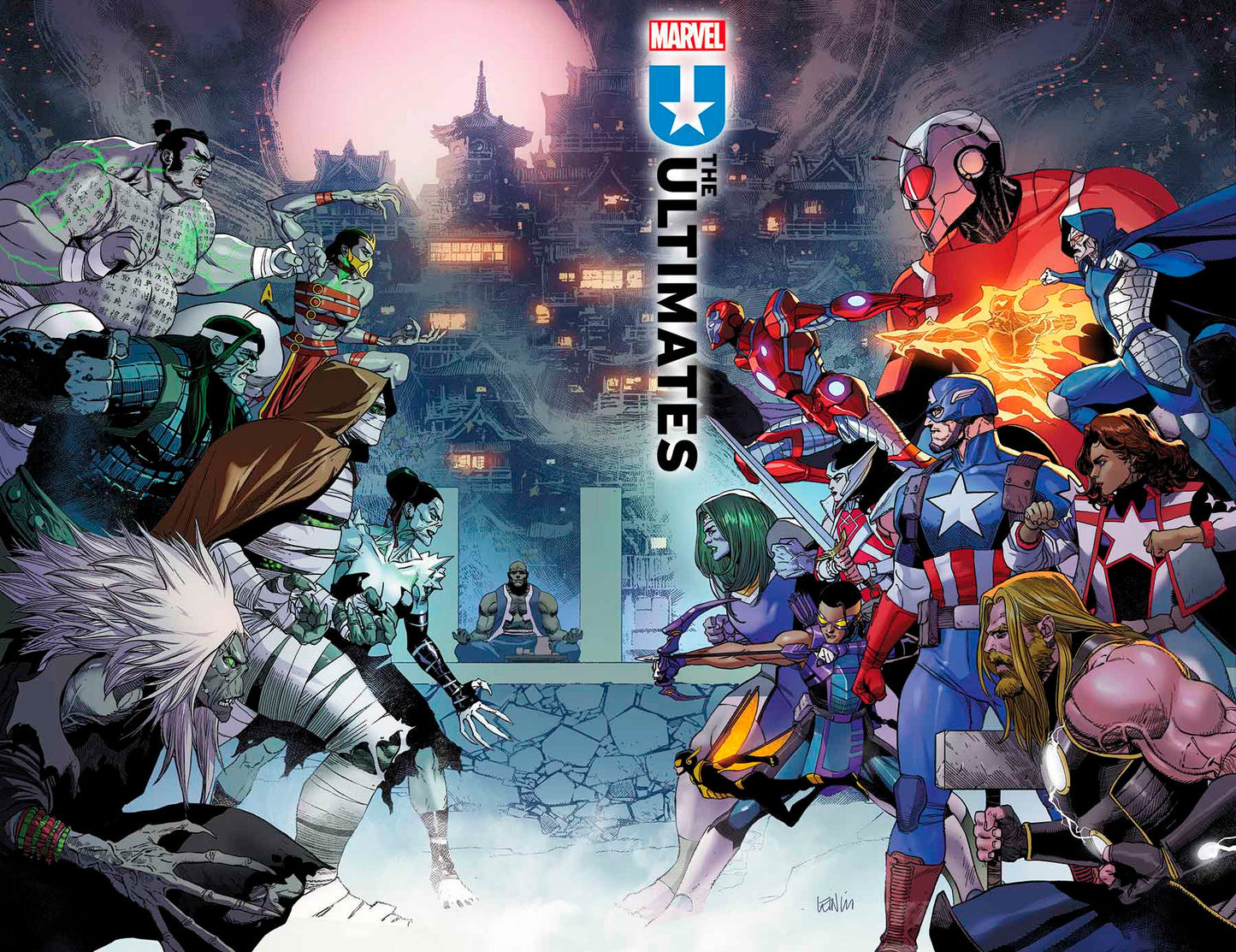 ULTIMATES #6 LEINIL YU WRAPAROUND VARIANT - Release Date: 11/6/24