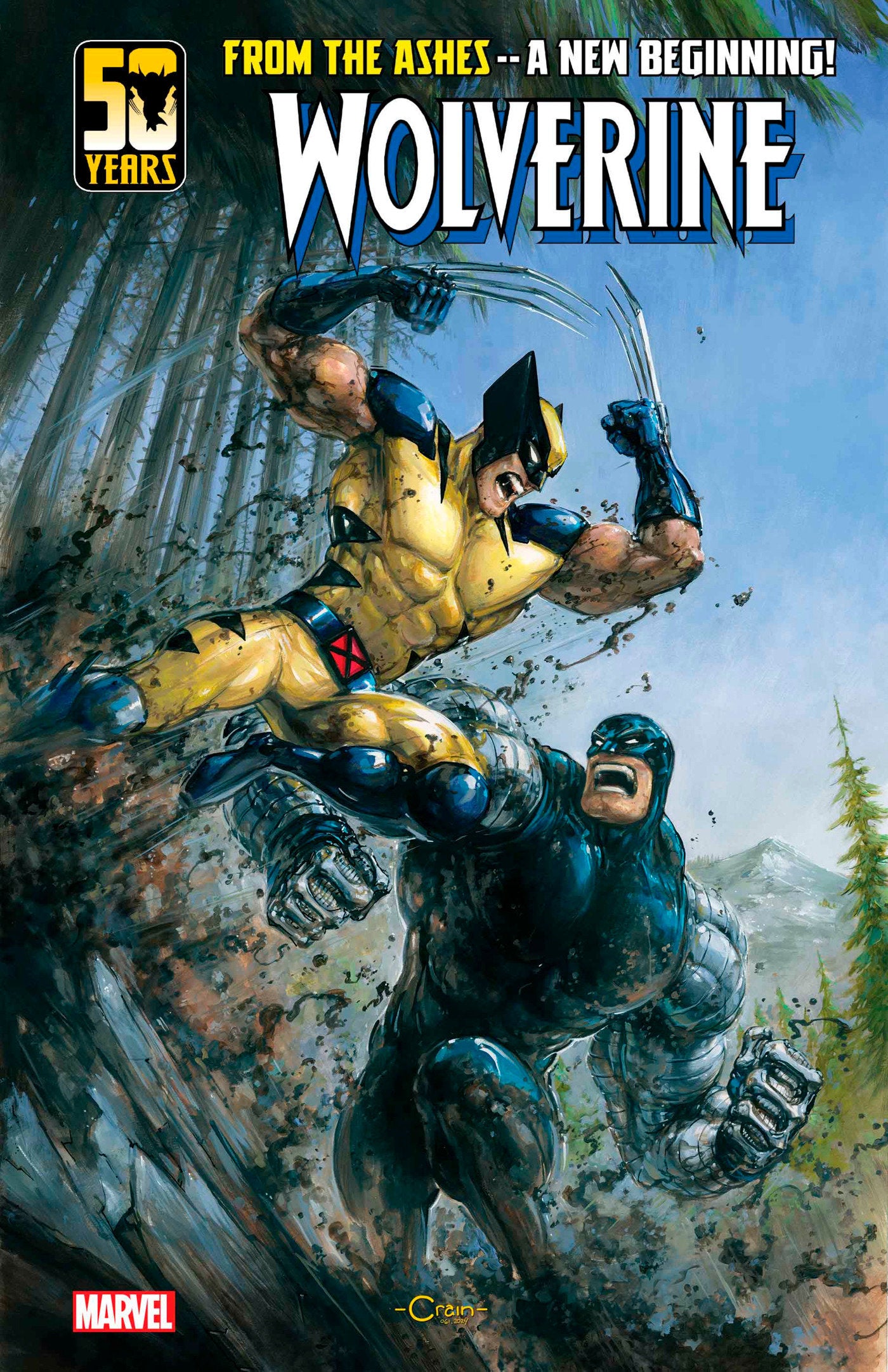 WOLVERINE #1 CLAYTON CRAIN VARIANT - Release Date: 9/11/24