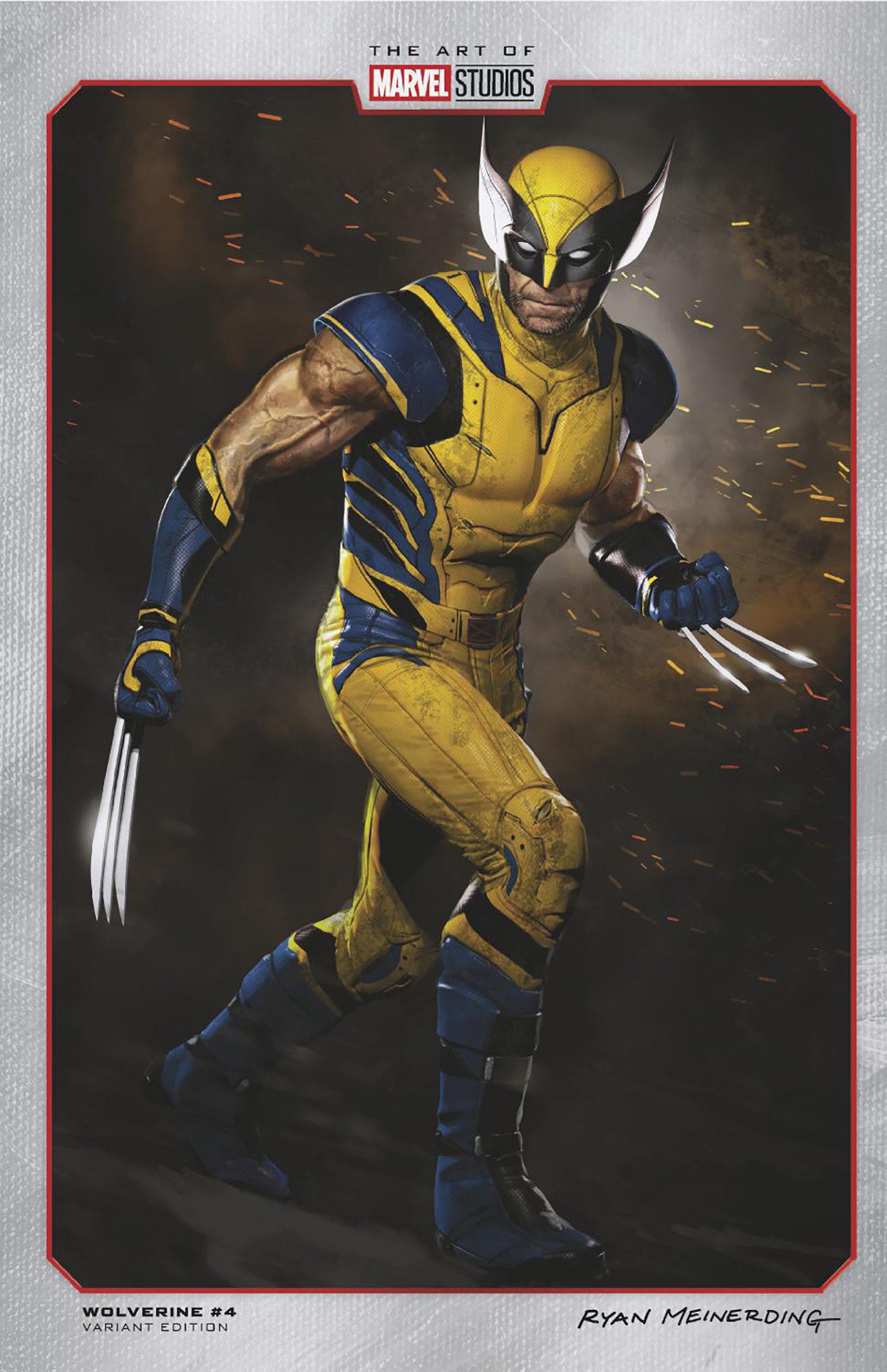 WOLVERINE #4 RYAN MEINERDING MARVEL STUDIOS VARIANT - Release Date: 12/4/24