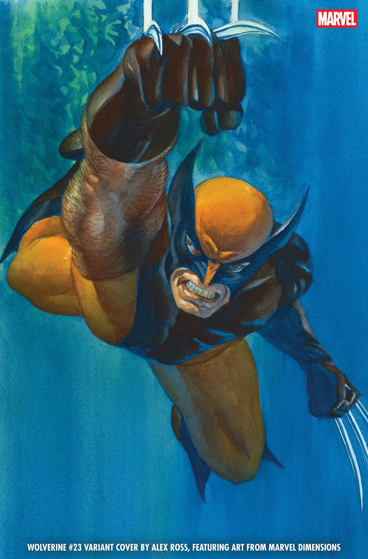 WOLVERINE #23 ALEX ROSS MARVEL DIMENSIONS VARIANT ISBN: 75960620841802321 - FOC DATE: 6/7/26 - Release Date: 7/8/26