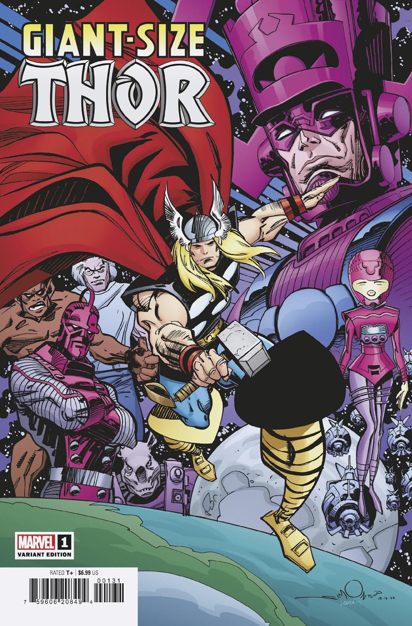 GIANT-SIZE THOR #1 WALT SIMONSON VARIANT - Release Date: 8/21/24