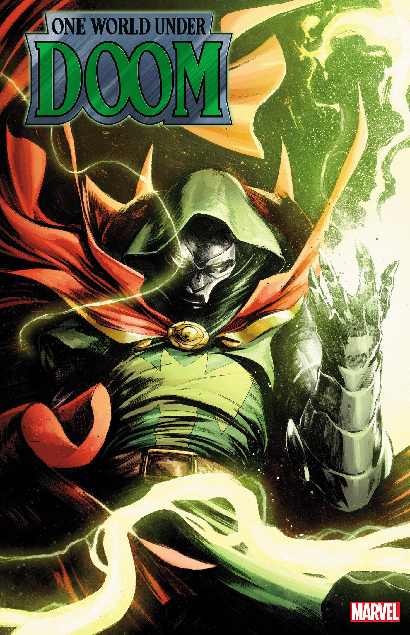 ONE WORLD UNDER DOOM #2 ALESSANDRO CAPPUCCIO VARIANT - Release Date: 3/19/25