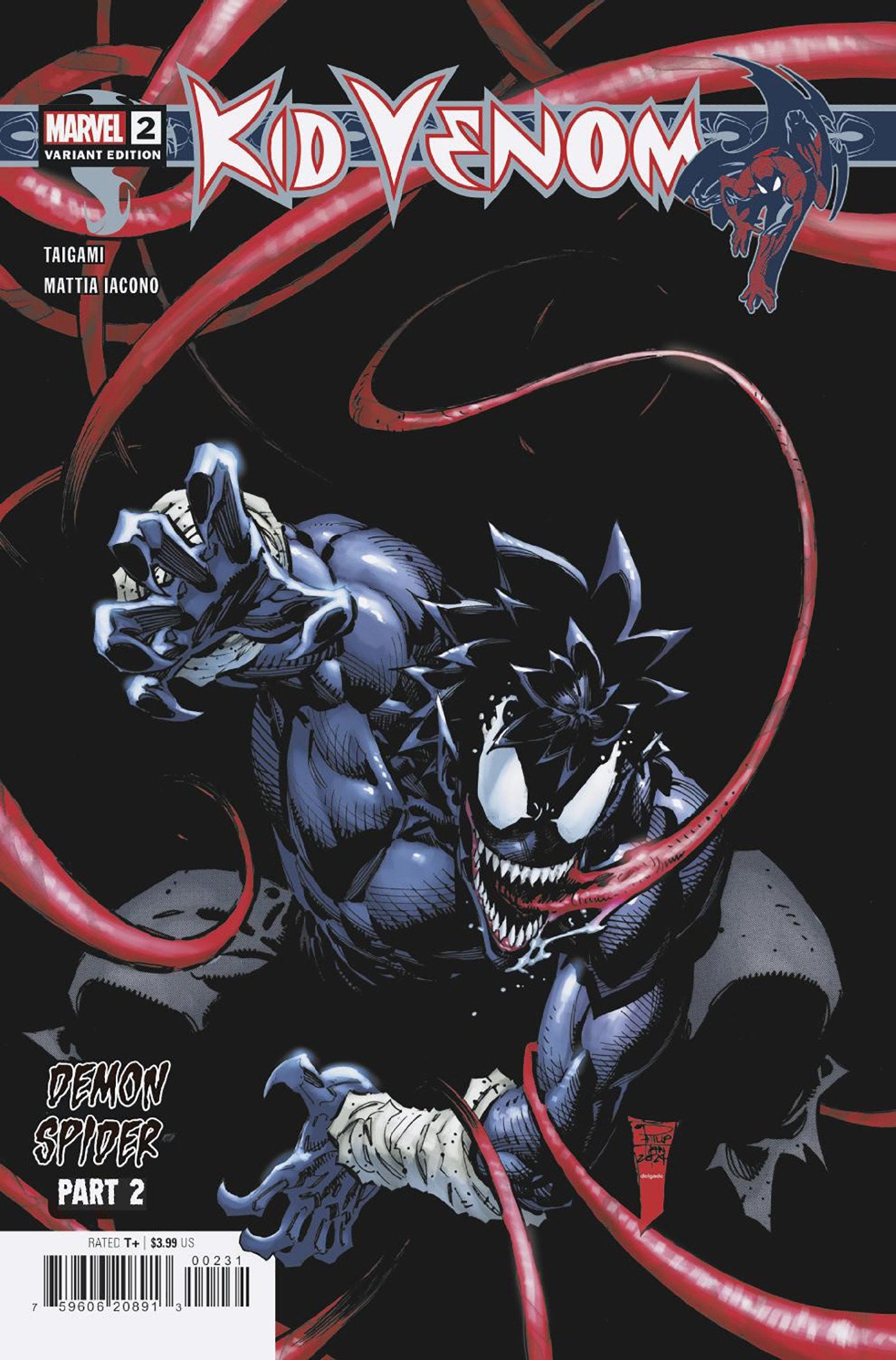 KID VENOM #2 PHILIP TAN HOMAGE VARIANT - Release Date: 9/4/24