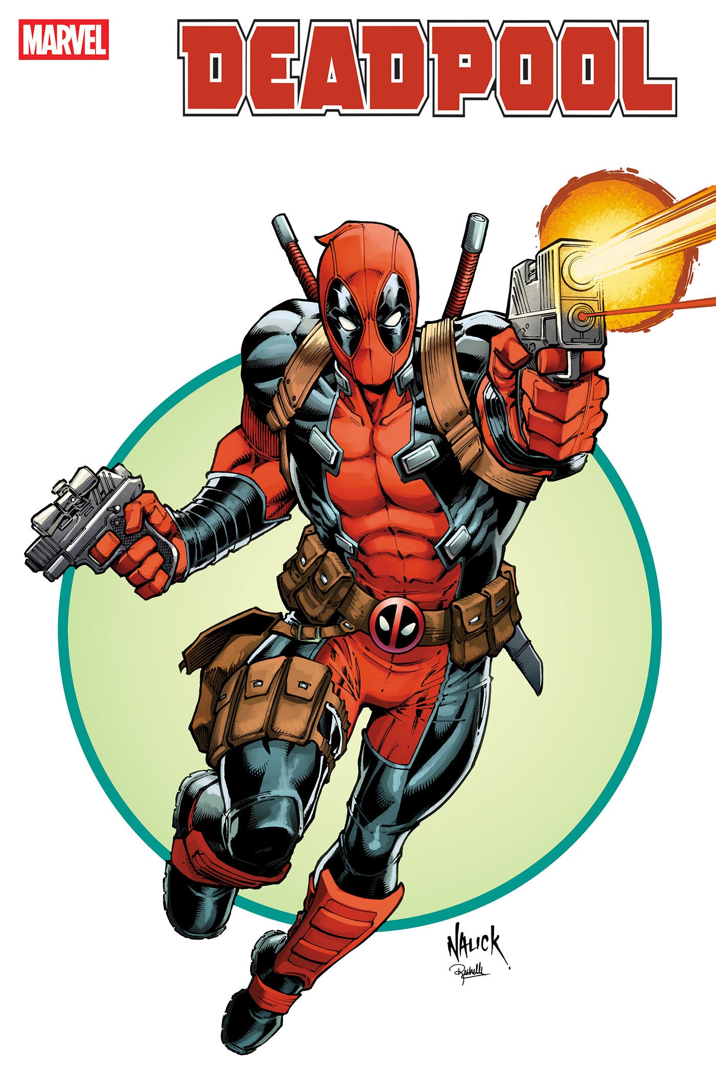 DEADPOOL #14 TODD NAUCK ICONIC VARIANT - Release Date: 5/7/25