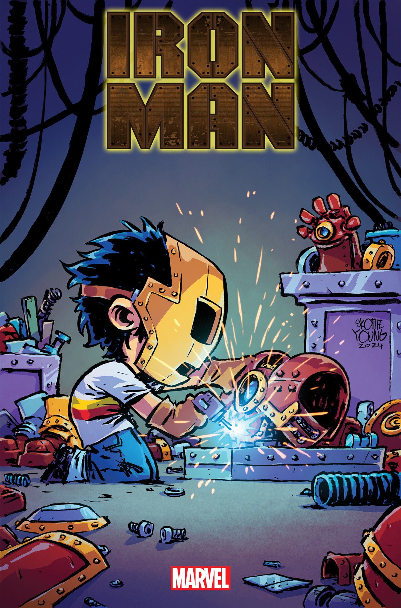 IRON MAN #1 SKOTTIE YOUNG VARIANT - Release Date: 10/23/24