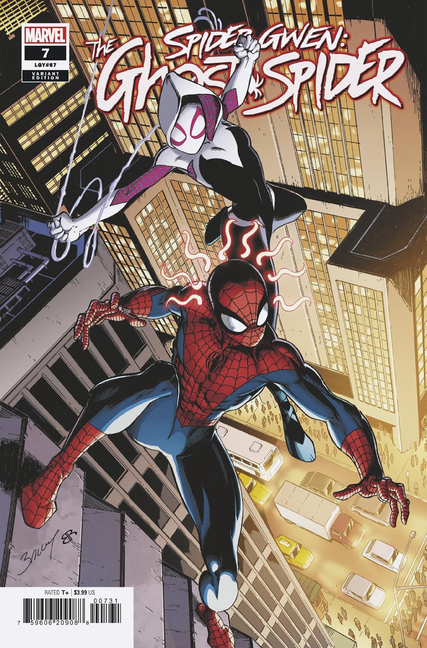 SPIDER-GWEN: THE GHOST-SPIDER #7 MARK BAGLEY VARIANT - Release Date: 11/20/24