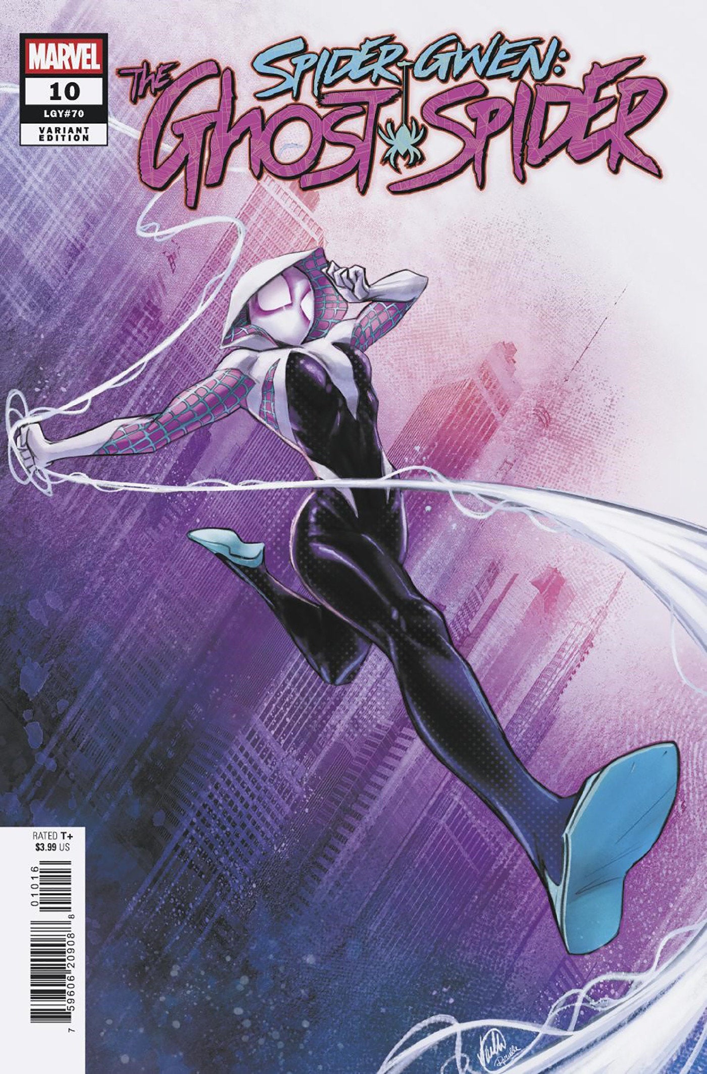 1:25 SPIDER-GWEN: THE GHOST-SPIDER #10 JOELLE JONES VARIANT - Release Date: 2/12/25