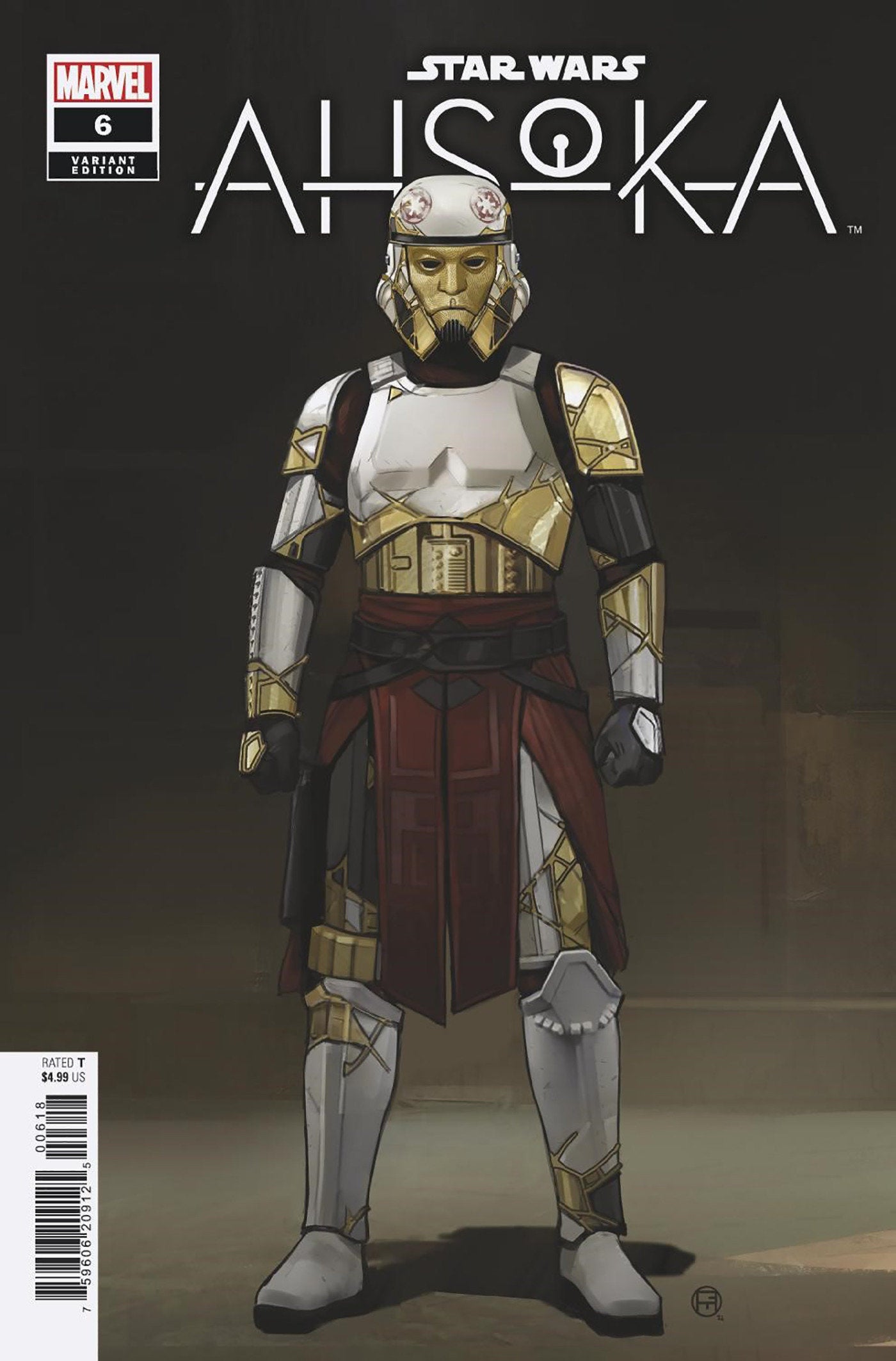 1:10 STAR WARS: AHSOKA #6 CONCEPT ART VARIANT - Release Date: 12/18/24