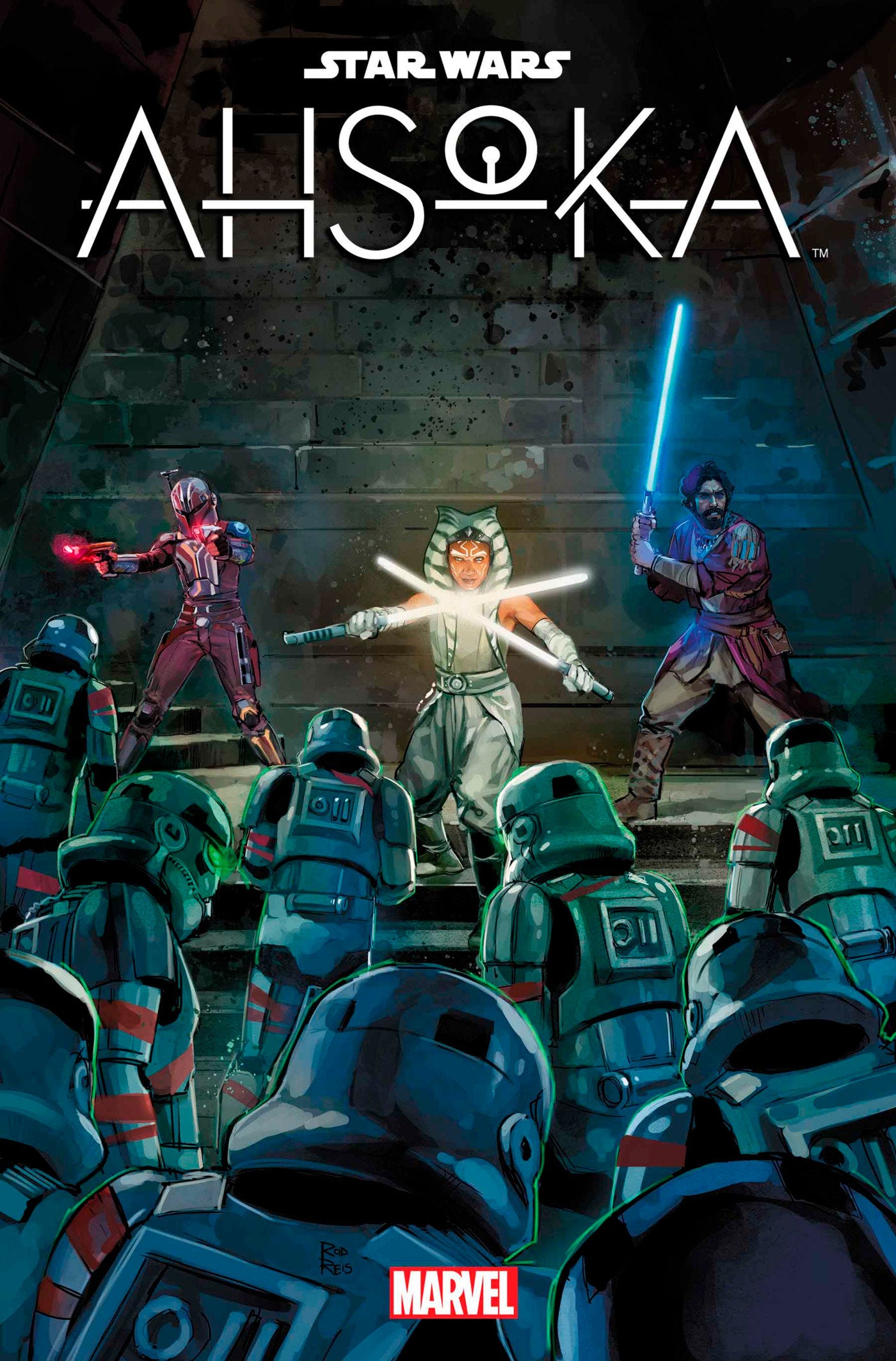 STAR WARS: AHSOKA #8 ROD REIS VARIANT - Release Date: 2/19/25