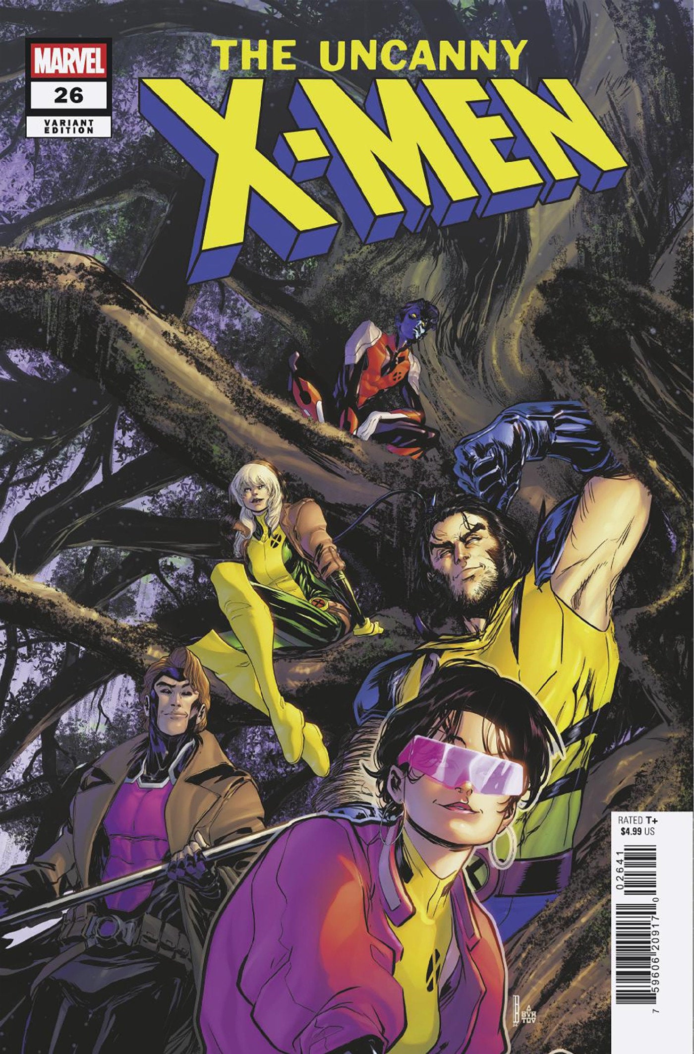 UNCANNY X-MEN #26 DAVID BALDEON VARIANT ISBN: 75960620917002641 - FOC DATE: 3/8/26 - Release Date: 4/8/26