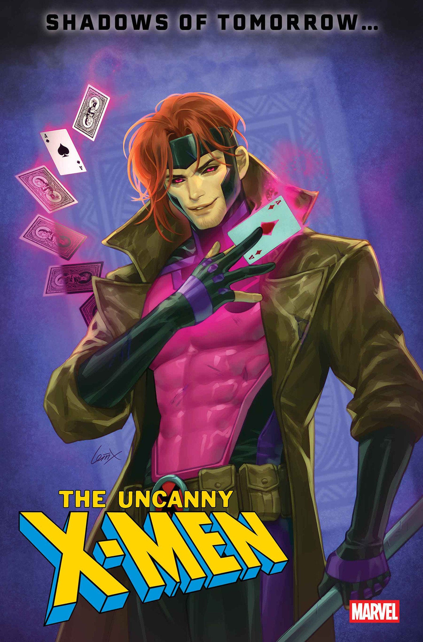 UNCANNY X-MEN #27 LEIRIX GAMBIT VARIANT ISBN: 75960620917002721 - FOC DATE: 3/29/26 - Release Date: 4/29/26