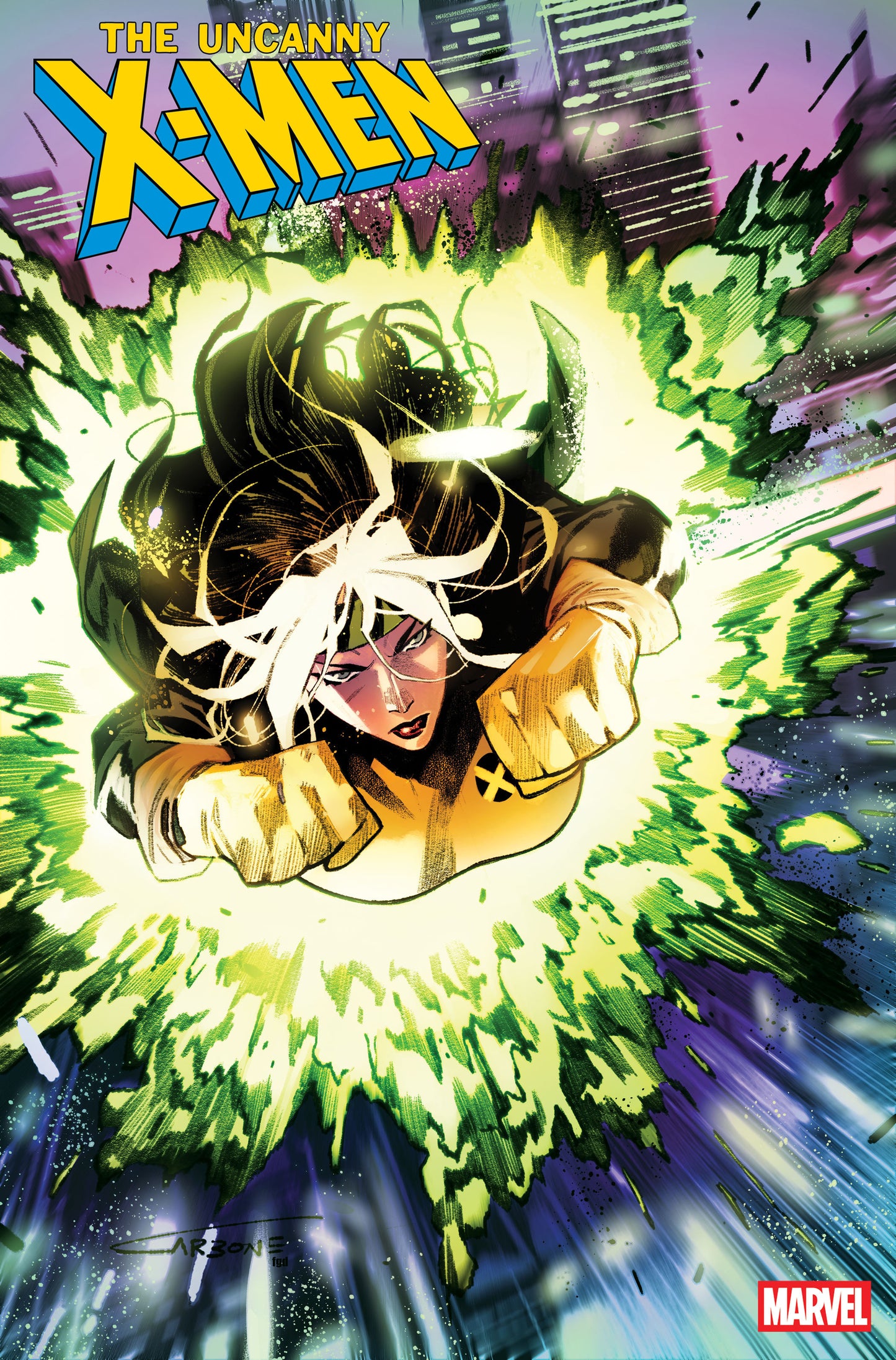 UNCANNY X-MEN #28 DOMENICO CARBONE ROGUE VARIANT ISBN: 75960620917002821 - FOC DATE: 4/12/26 - Release Date: 5/13/26