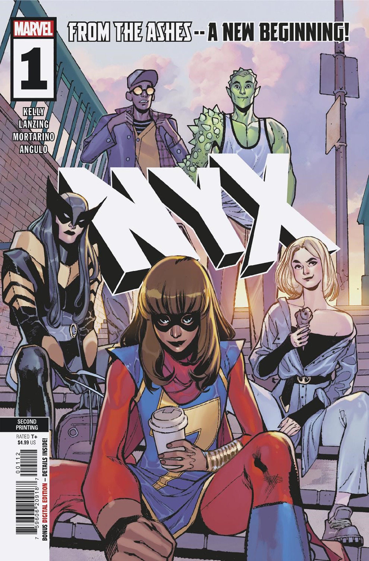 NYX #1 SARA PICHELLI 2ND PRINTING VARIANT - Release Date: 9/4/24