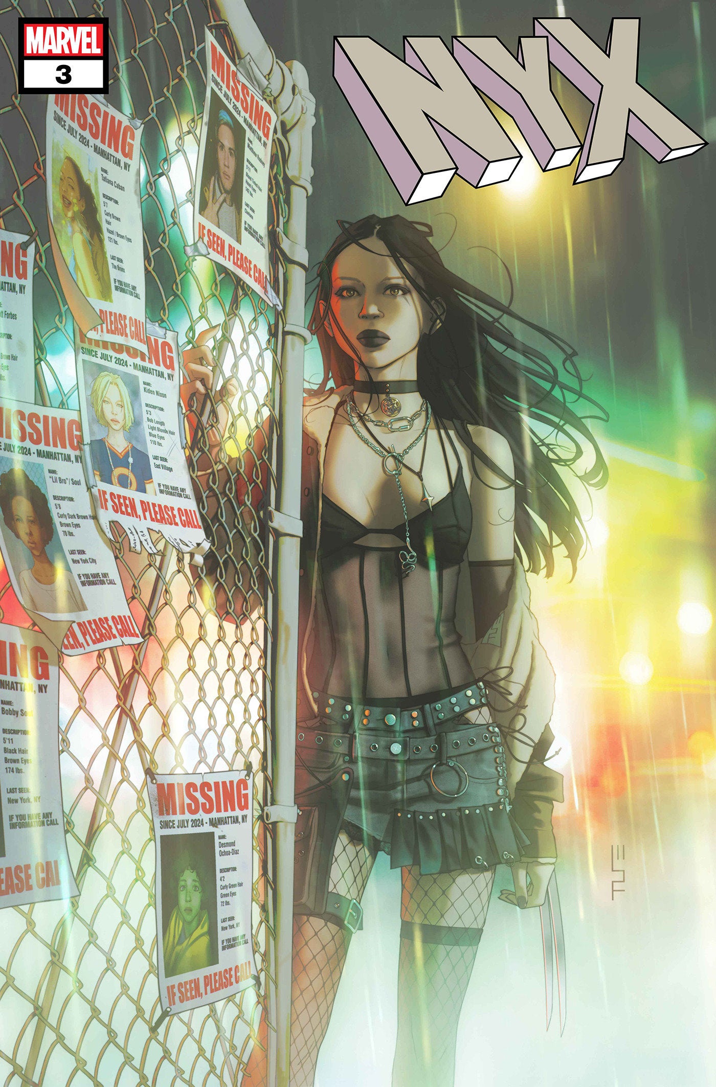 NYX #3 W. SCOTT FORBES VARIANT - Release Date: 9/25/24