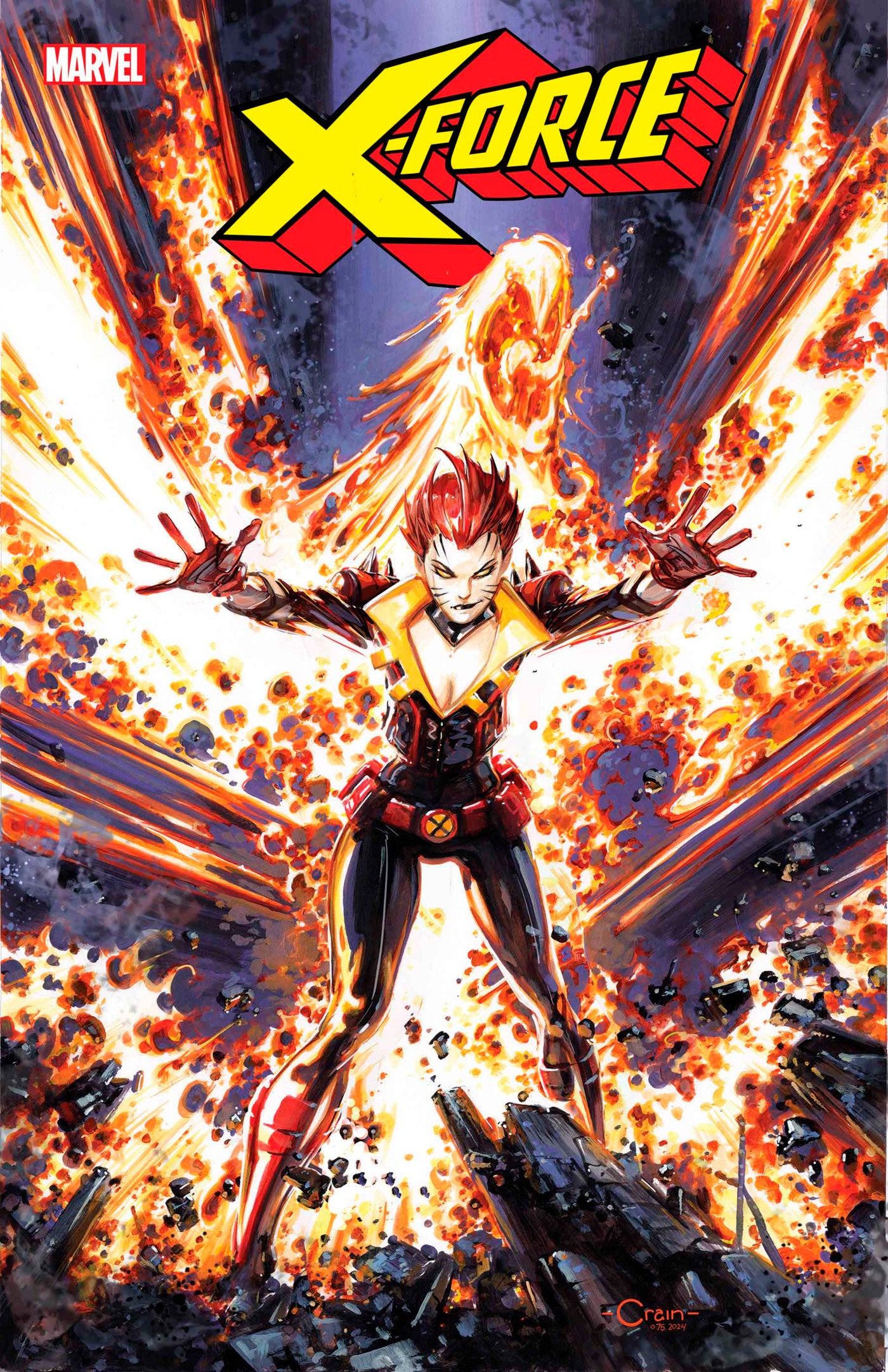 X-FORCE #2 CLAYTON CRAIN RACHEL SUMMERS VARIANT - Release Date: 8/28/24