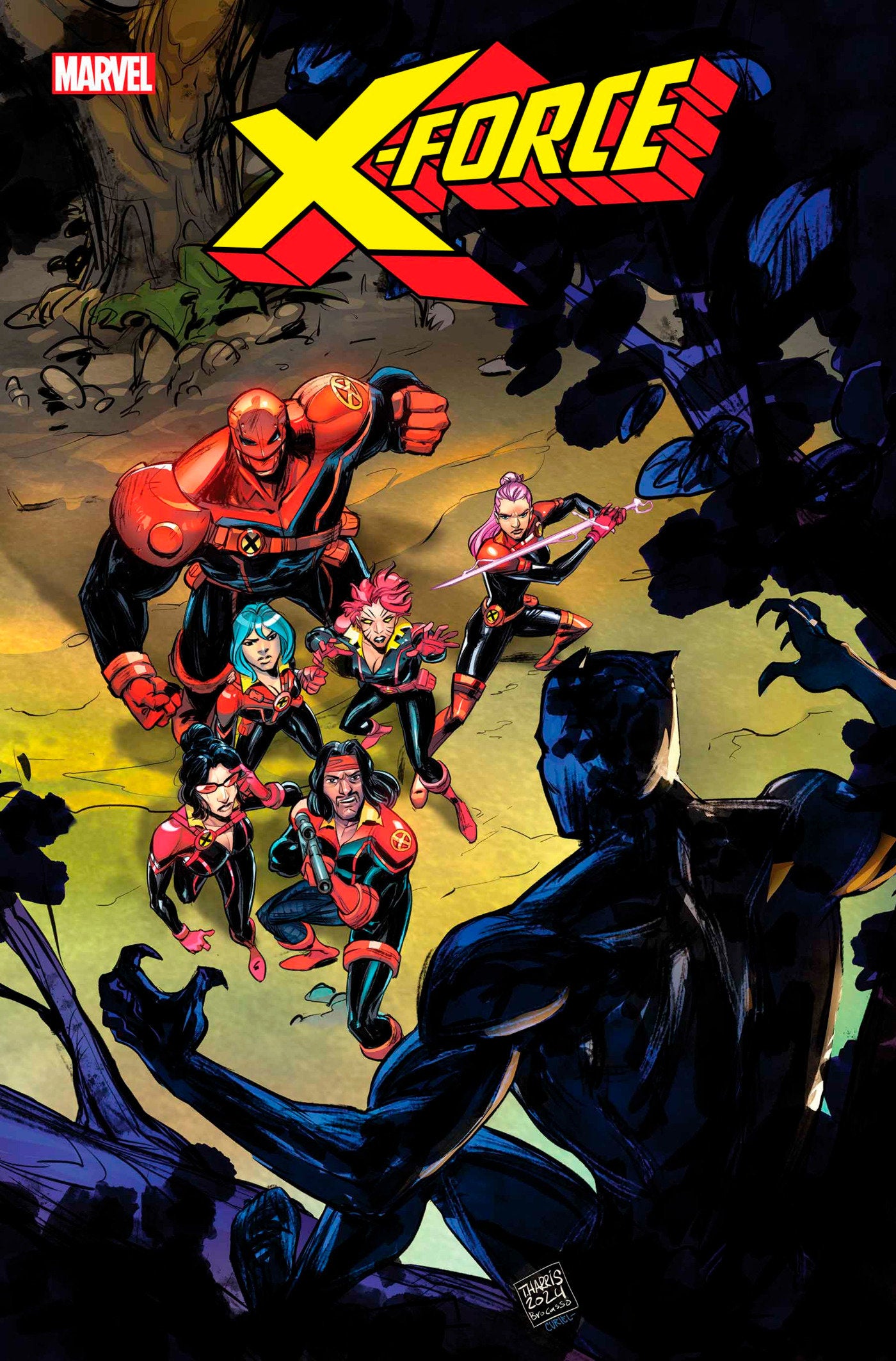 X-FORCE #2 TODD HARRIS VARIANT - Release Date: 8/28/24
