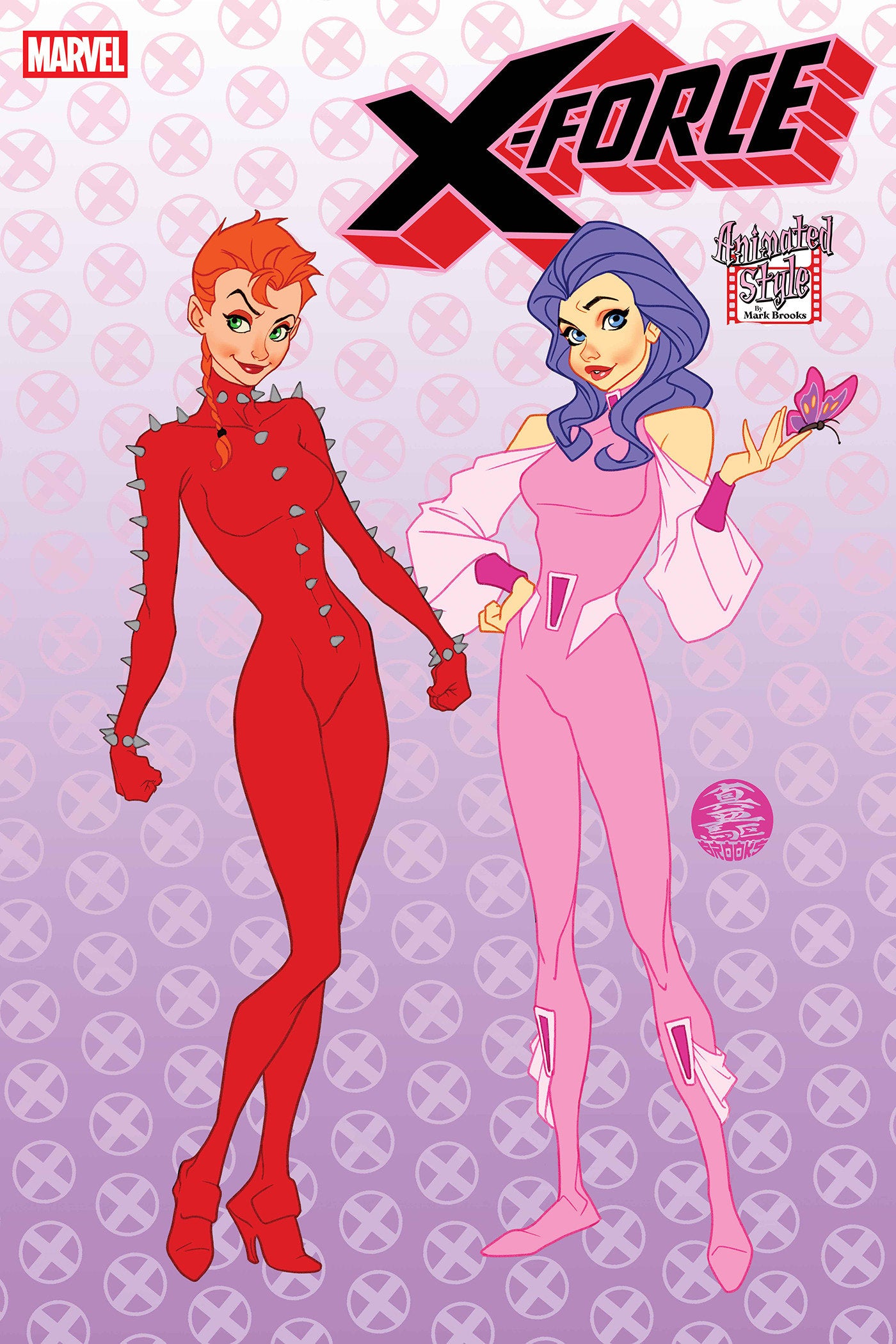 X-FORCE #8 MARK BROOKS ANIMATED-STYLE VARIANT - Release Date: 2/19/25