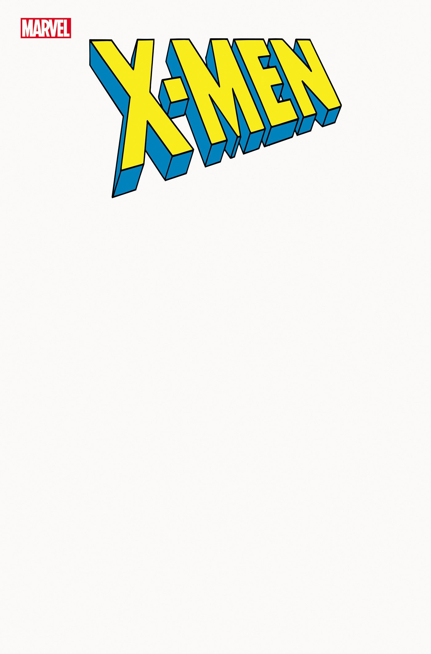 X-MEN #1 BLANK COVER VARIANT - Release Date: 7/10/24