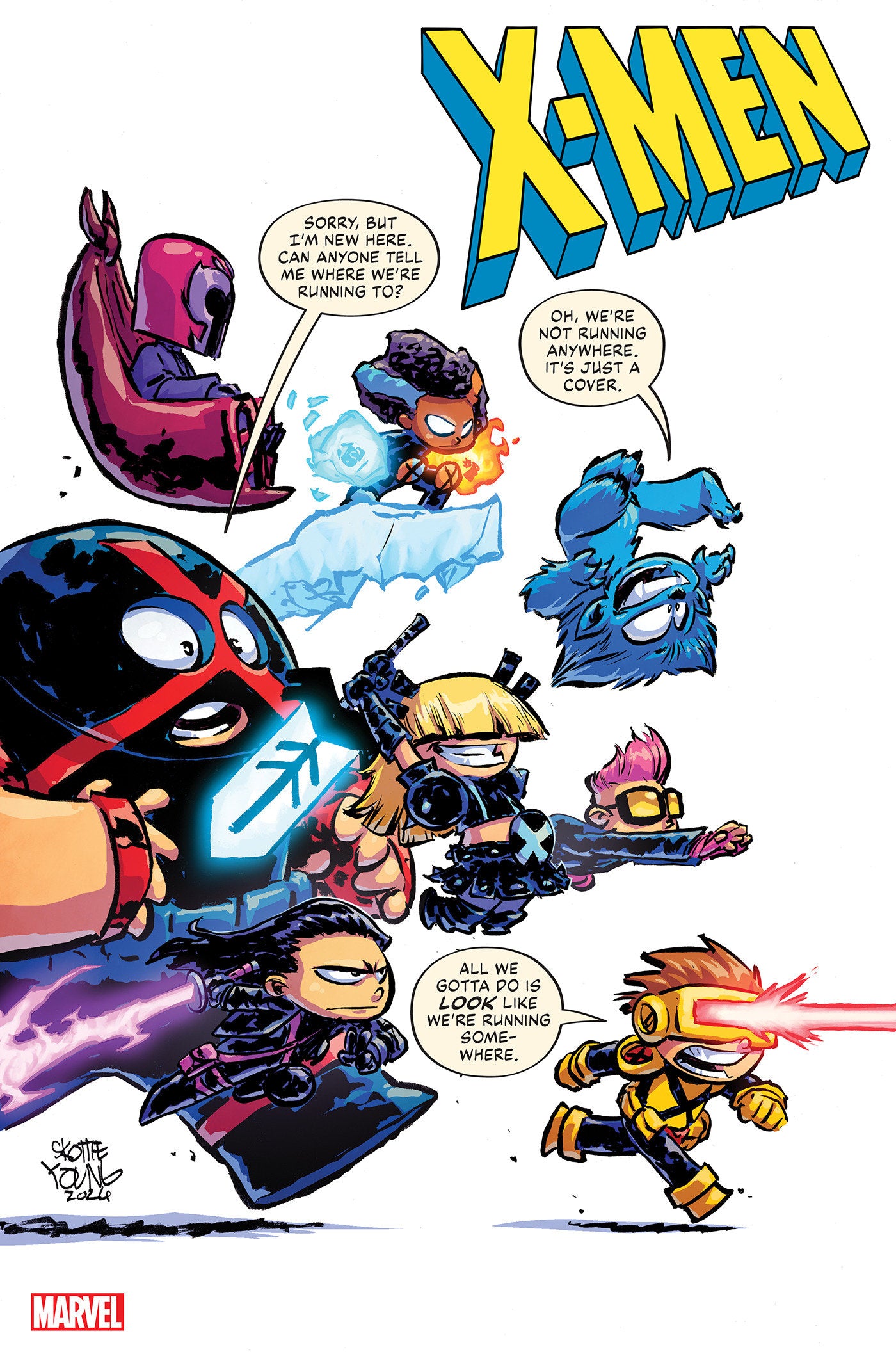 X-MEN #1 SKOTTIE YOUNG VARIANT - Release Date: 7/10/24