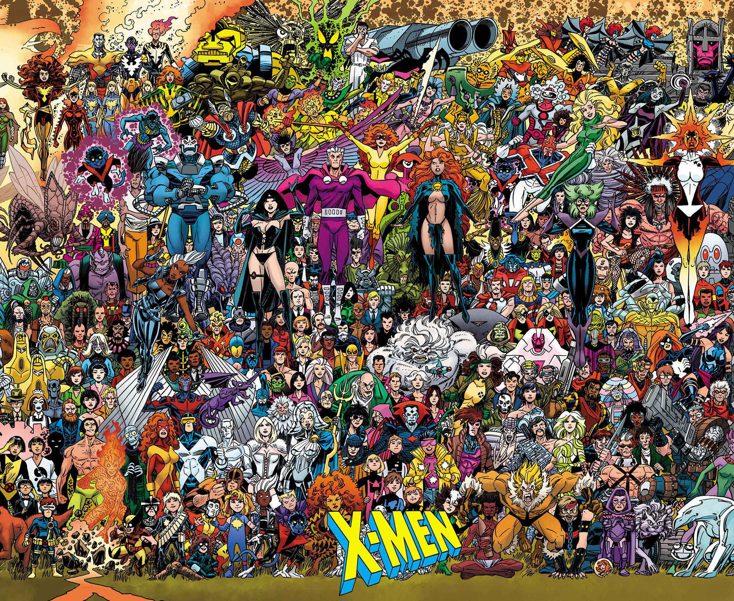 X-MEN #1 SCOTT KOBLISH WRAPAROUND CONNECTING VARIANT - Release Date: 7/10/24