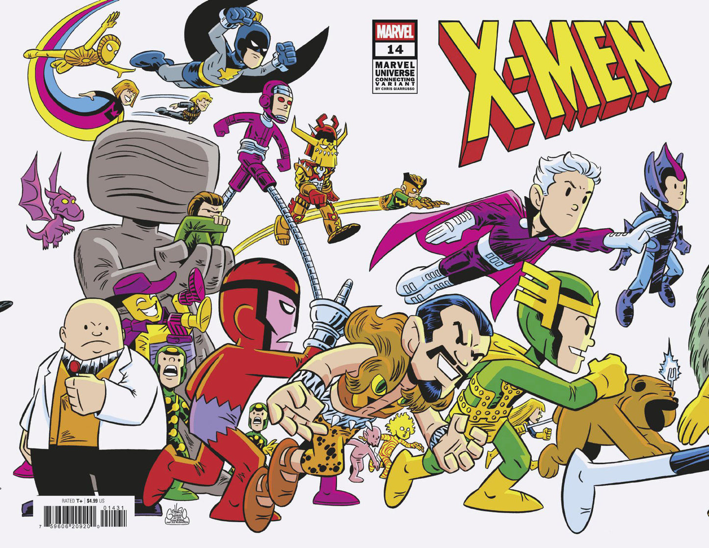 X-MEN #14 CHRIS GIARRUSSO MARVEL UNIVERSE CONNECTING WRAP VARIANT G - Release Date: 04/02/2025