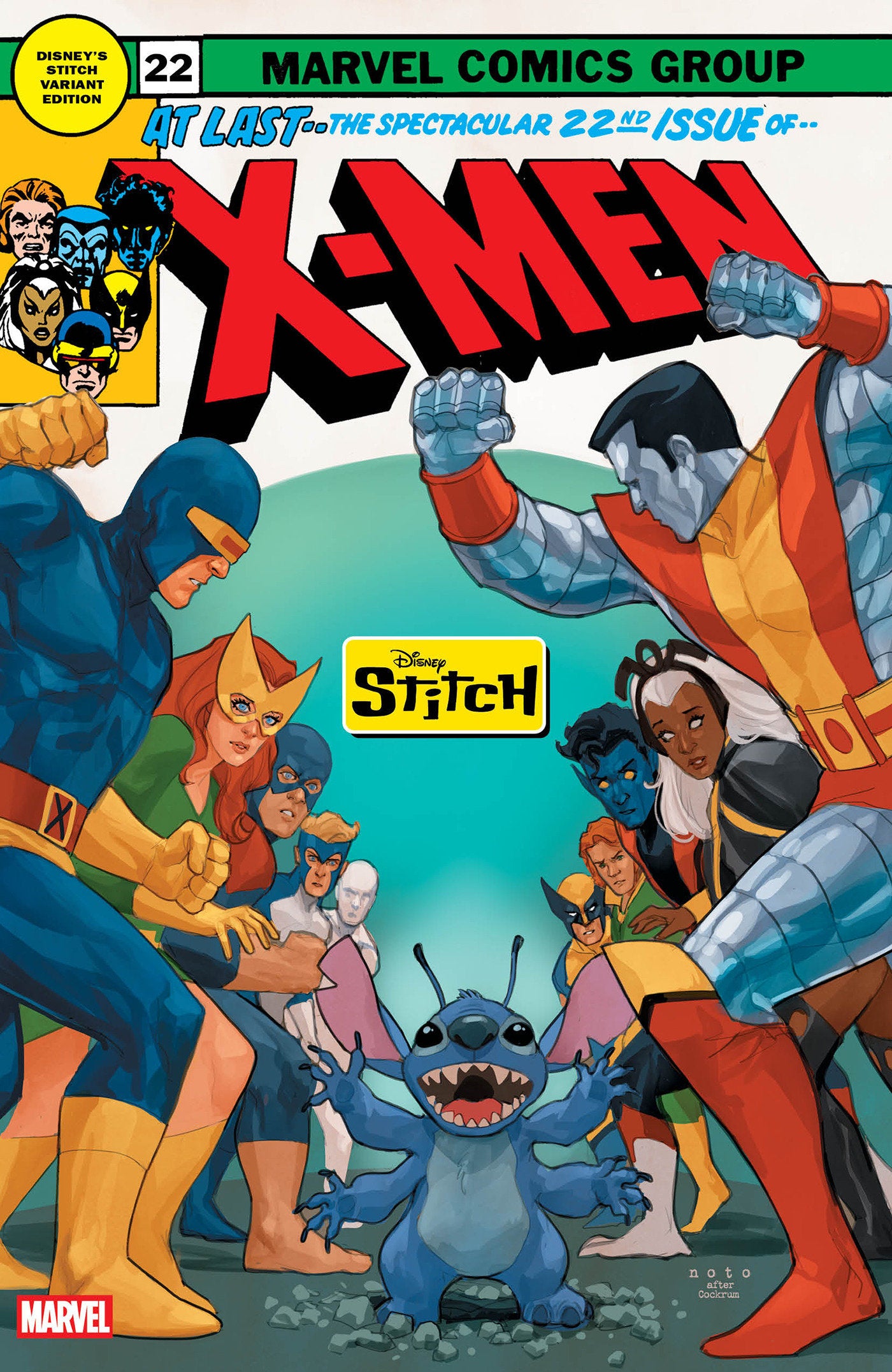 X-MEN #22 PHIL NOTO DISNEY STITCH VARIANT - 9/24/25 - Release Date: 9/24/25