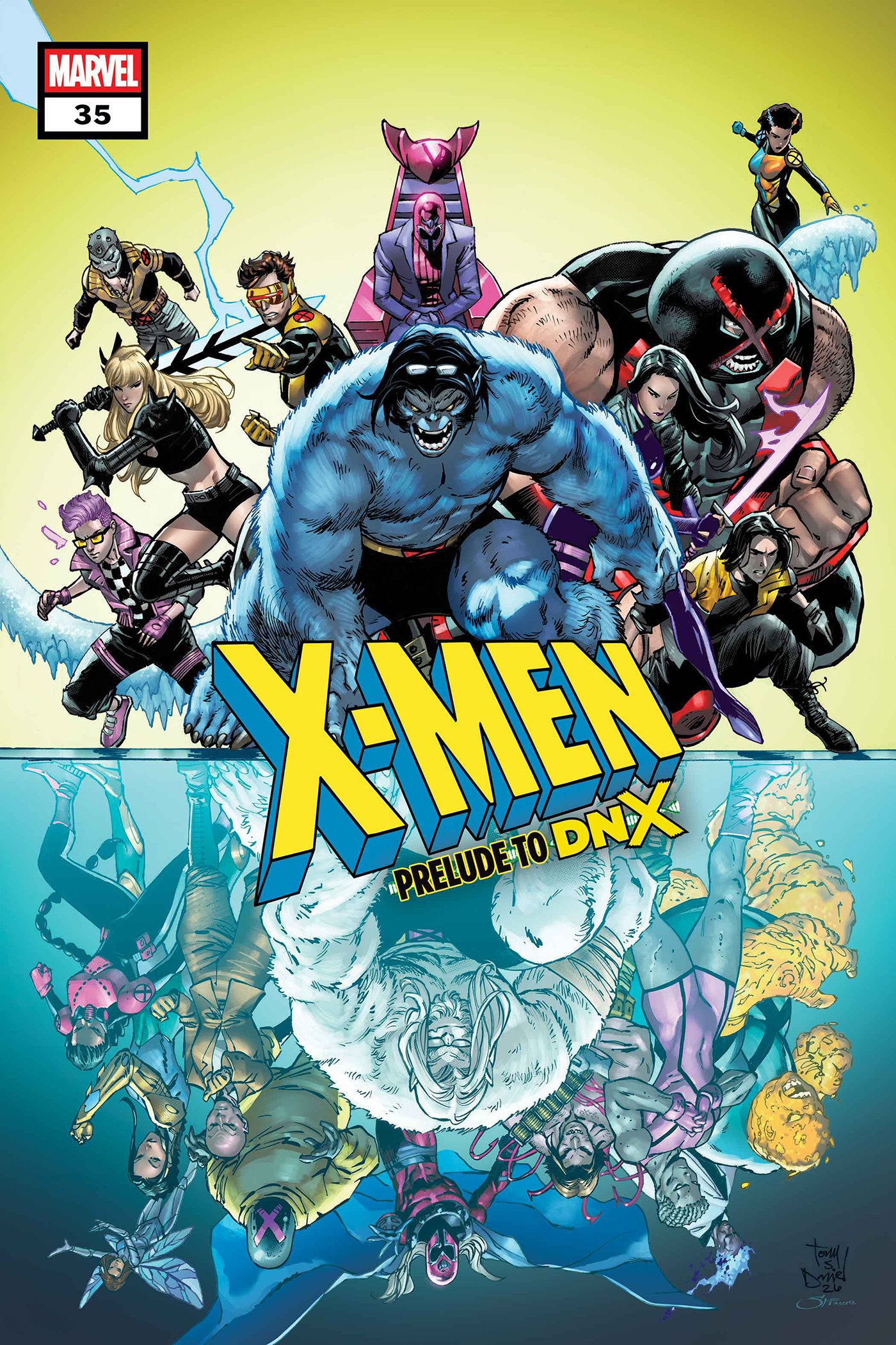 X-MEN #35 ISBN: 75960620920003511 - FOC DATE: 7/12/26 - Release Date: 8/12/26