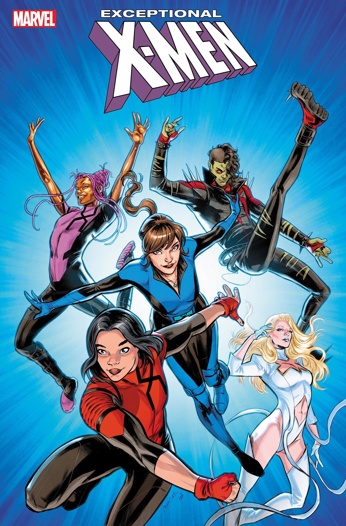1:25 EXCEPTIONAL X-MEN #3 CARMEN CARNERO VARIANT - Release Date: 11/20/24