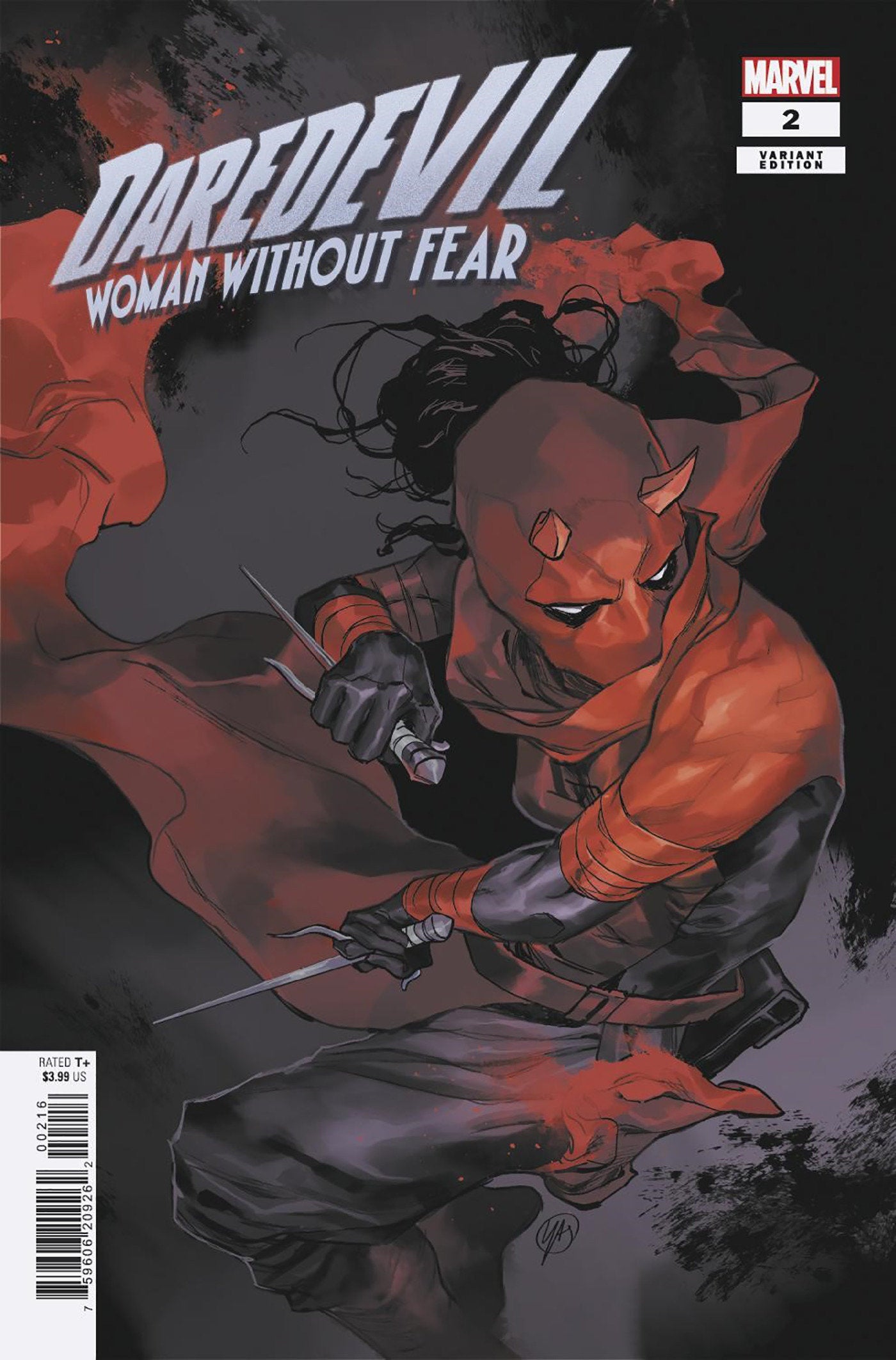 1:25 DAREDEVIL: WOMAN WITHOUT FEAR #2 YASMINE PUTRI VARIANT, - Release Date: 8/21/24