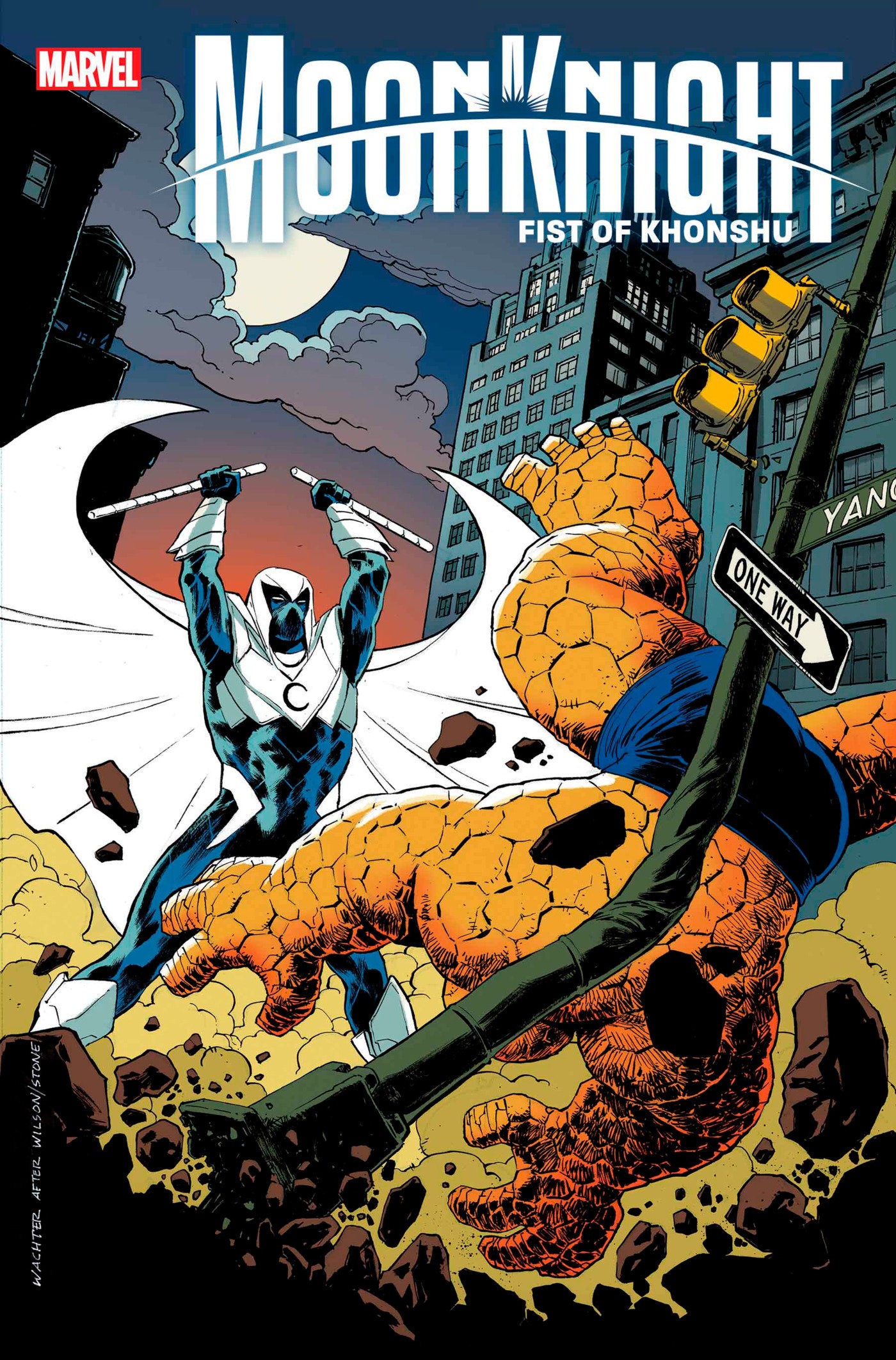 MOON KNIGHT: FIST OF KHONSHU #2 DAVE WACHTER MARVEL TWO-IN-ONE VARIANT - Release Date: 11/20/24