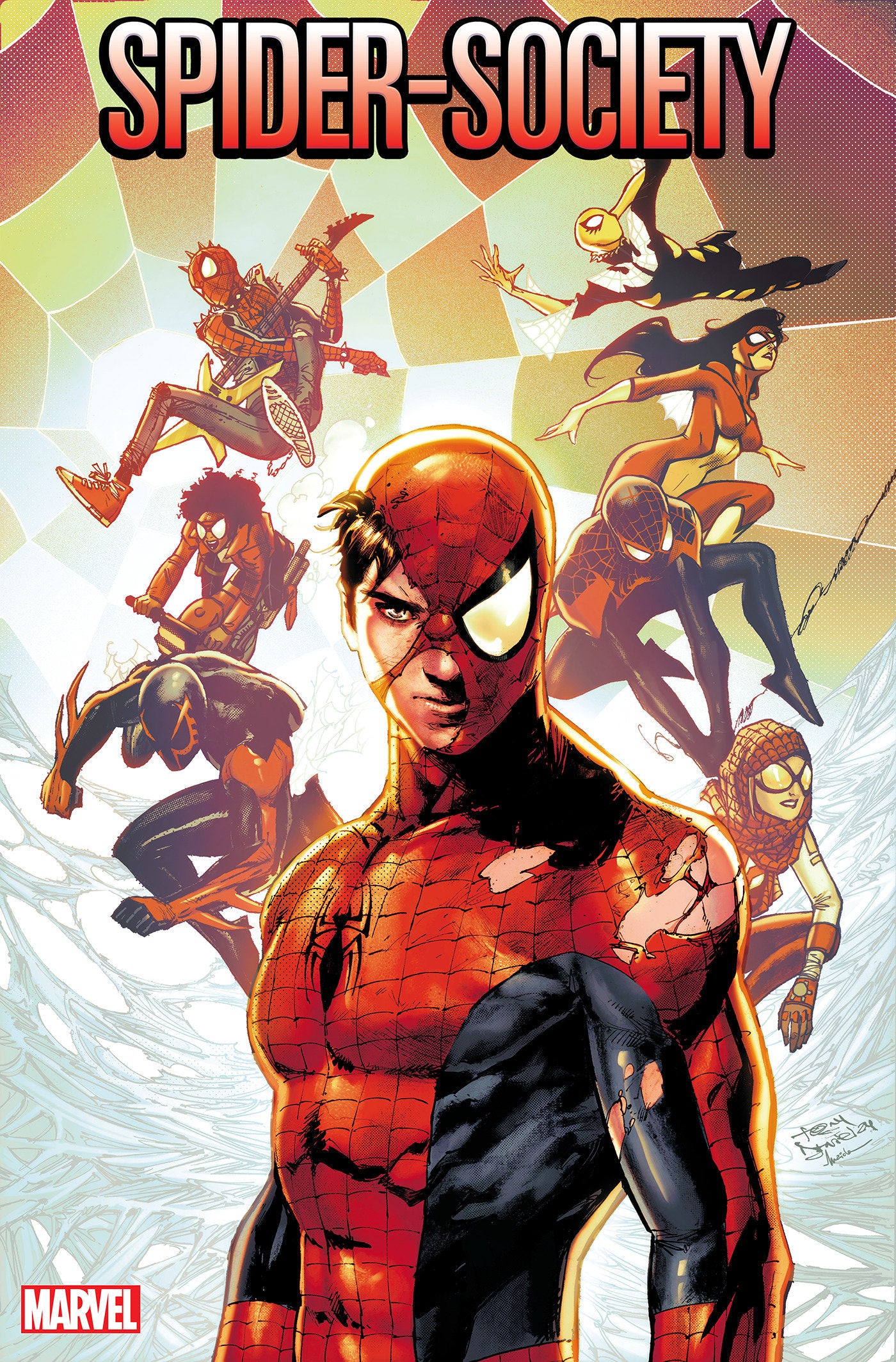 1:25 SPIDER-SOCIETY #1 TONY DANIEL VARIANT, - Release Date: 8/14/24