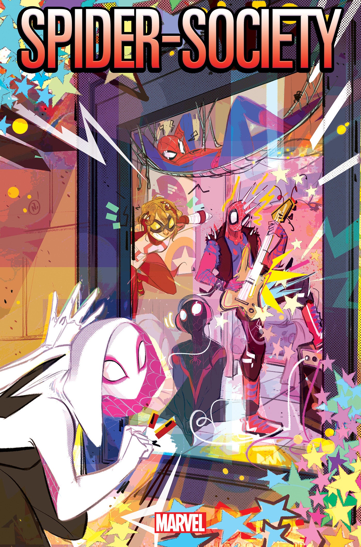 SPIDER-SOCIETY #1 NICOLETTA BALDARI WINDOWSHADES VARIANT - Release Date: 8/14/24