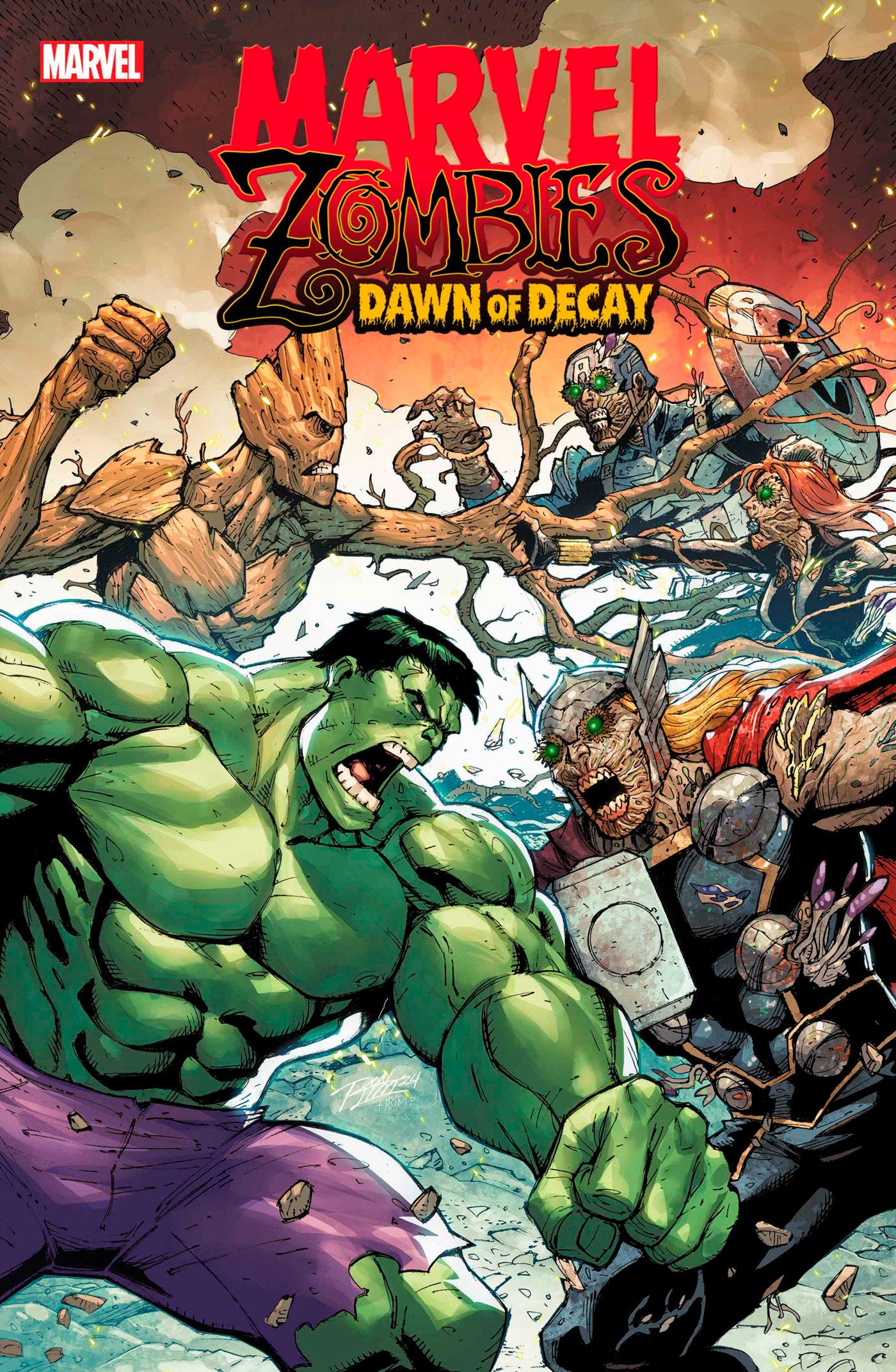 MARVEL ZOMBIES: DAWN OF DECAY #1 RON LIM VARIANT - Release Date: 9/4/24