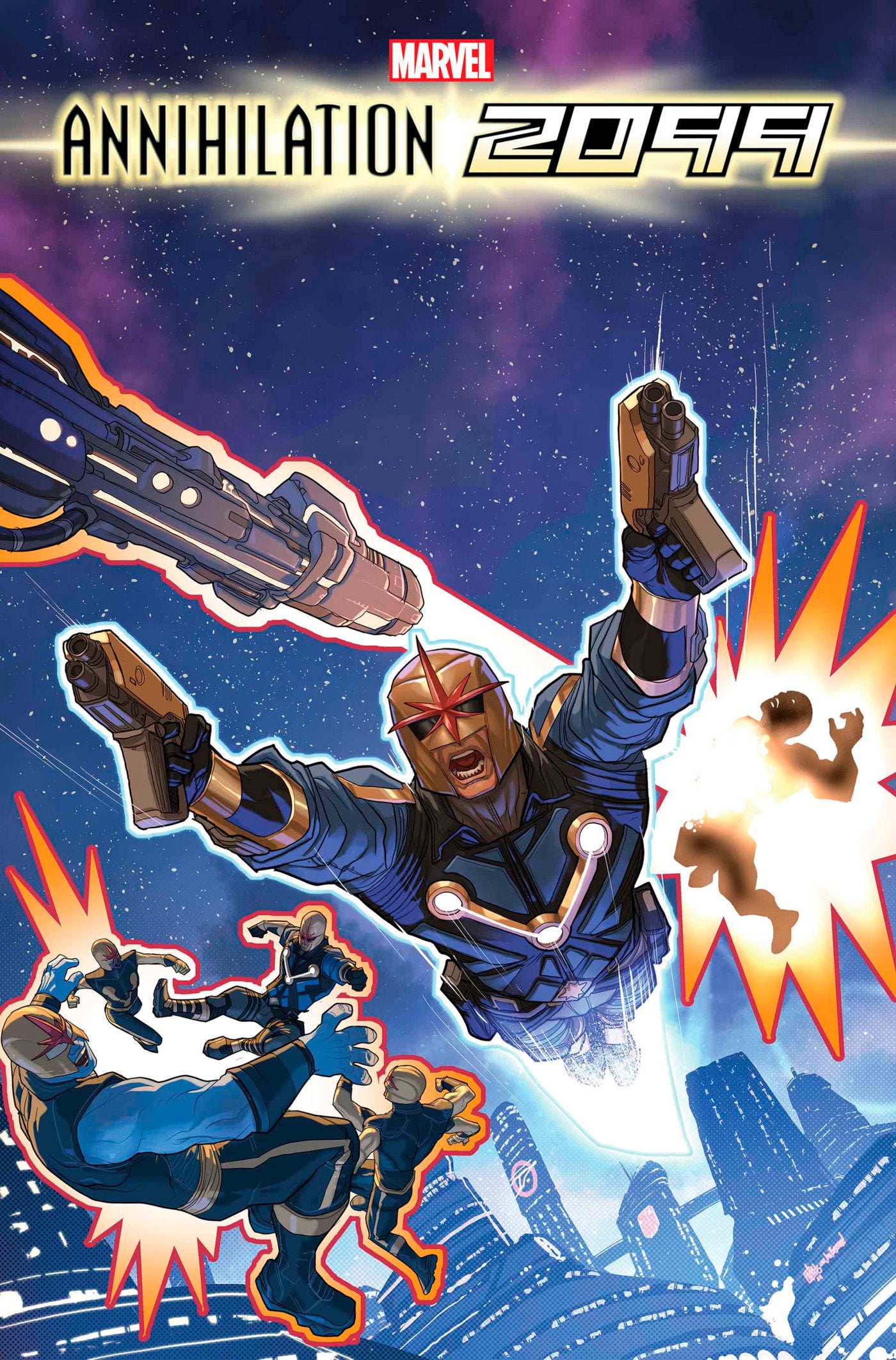 1:25 ANNIHILATION 2099 #1 PETE WOODS FIRST APPEARANCE VARIANT - Release Date: 7/3/24