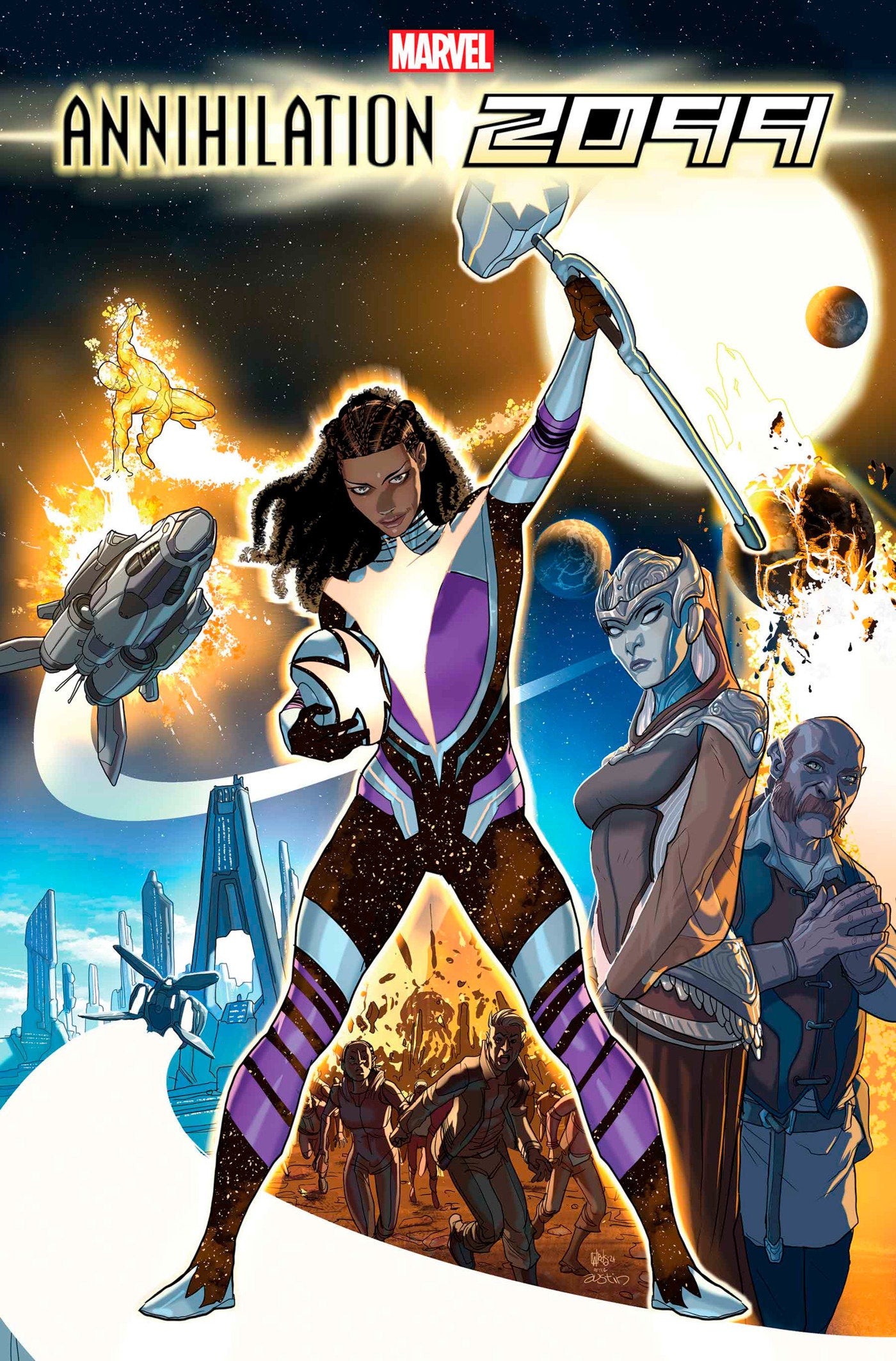 1:25 ANNIHILATION 2099 #2 PETE WOODS FIRST APPEARANCE VARIANT - Release Date: 7/10/24