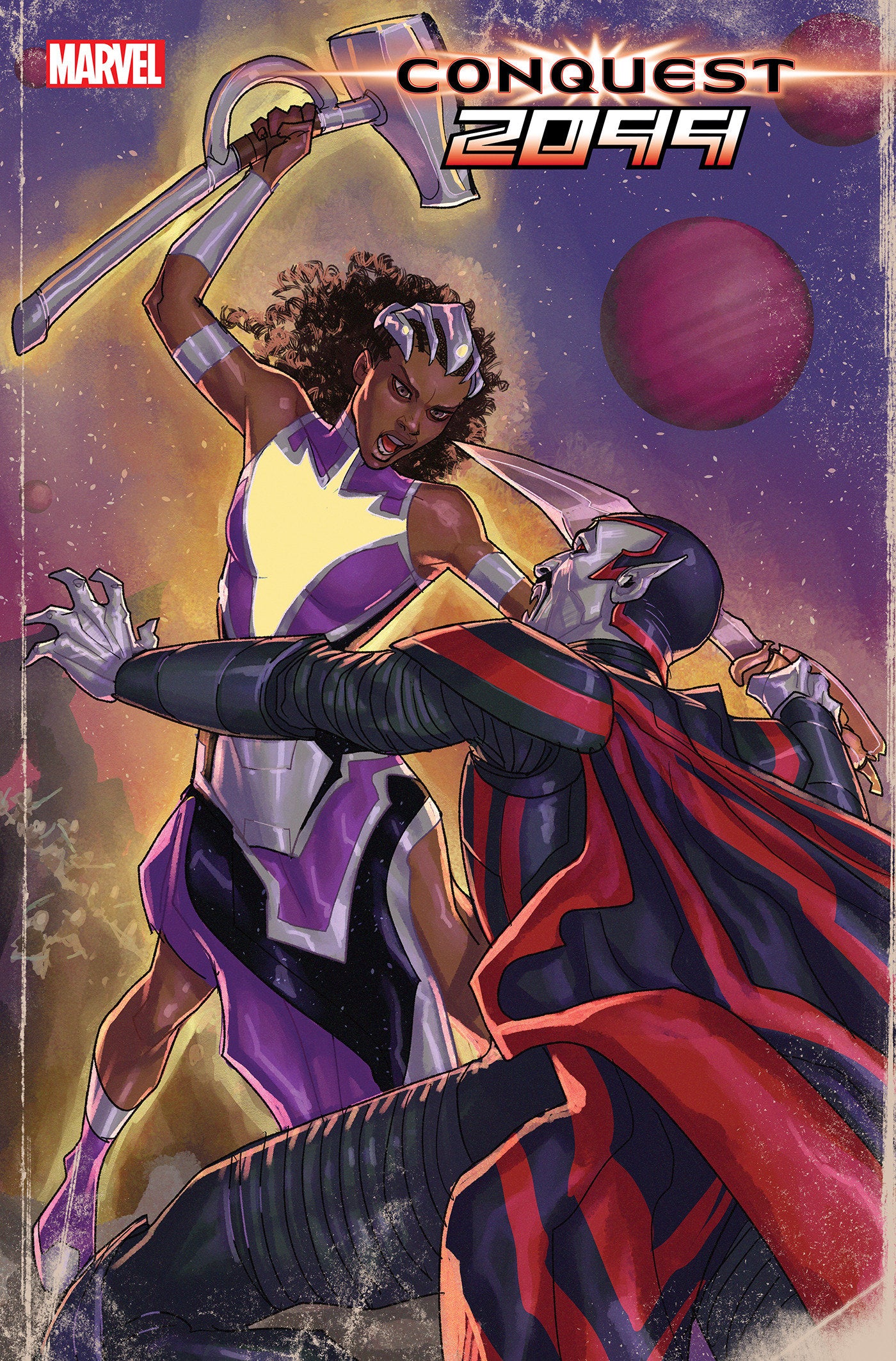 CONQUEST 2099 #4 PETE WOODS VARIANT - Release Date: 12/4/24