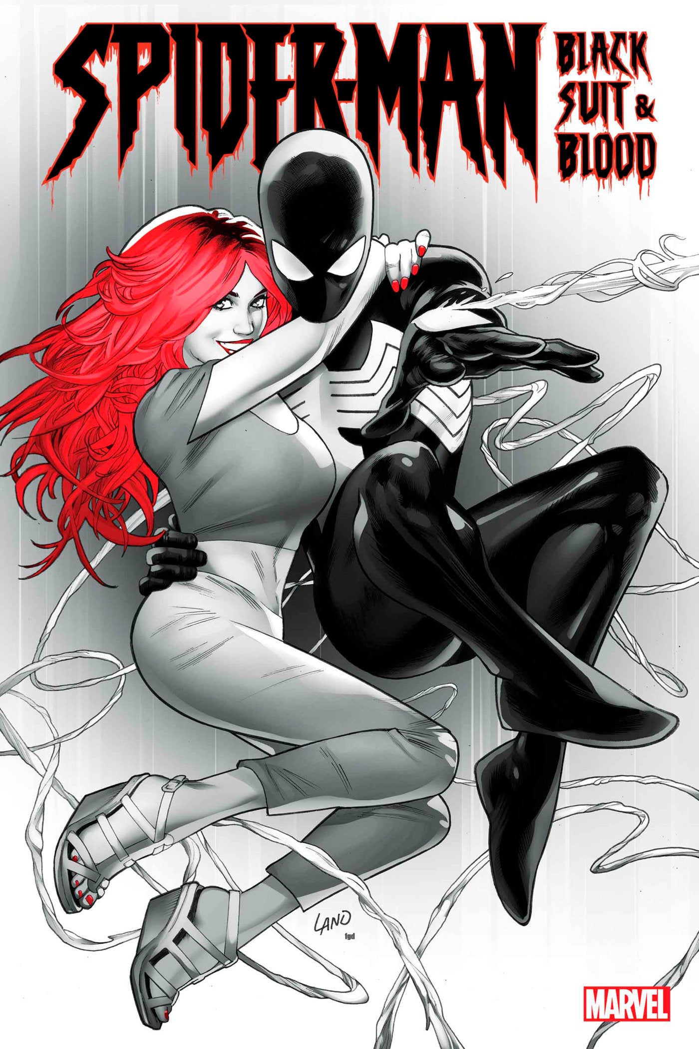 SPIDER-MAN: BLACK SUIT & BLOOD #1 GREG LAND VARIANT -Releases: 8/7/24