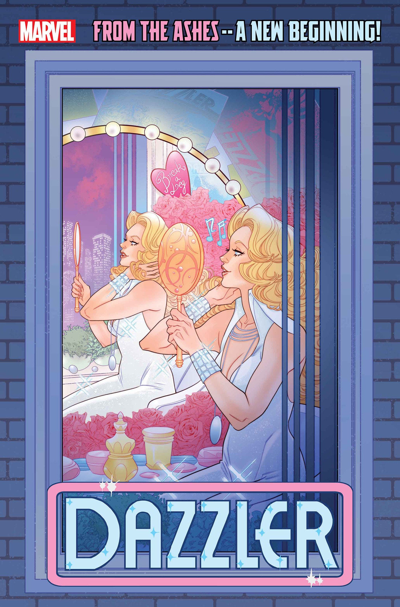 DAZZLER #1 MARGUERITE SAUVAGE WINDOWSHADES VARIANT - Release Date: 9/18/24