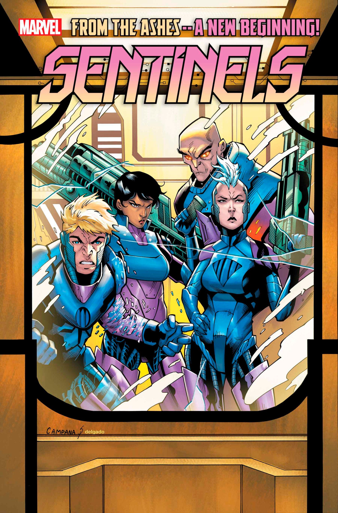SENTINELS #1 CHRIS CAMPANA WINDOWSHADES VARIANT - Release Date: 10/9/24